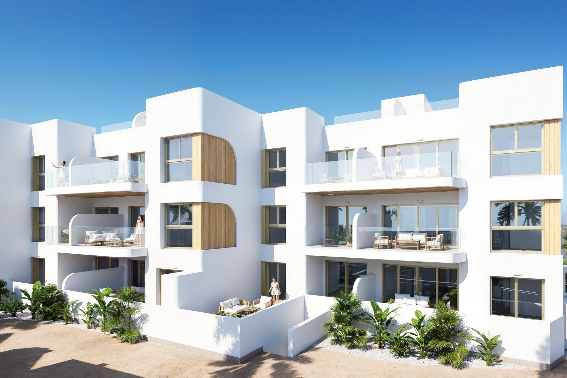 Nieuwbouw Woningen - Ground floor apartment -
Los Alcazares - Los Alcázares