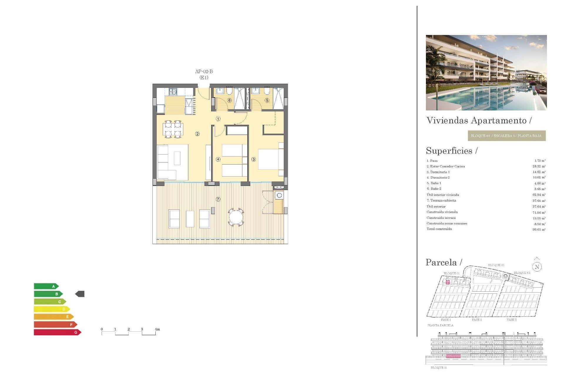 Nieuwbouw Woningen - Ground floor apartment -
Mutxamel