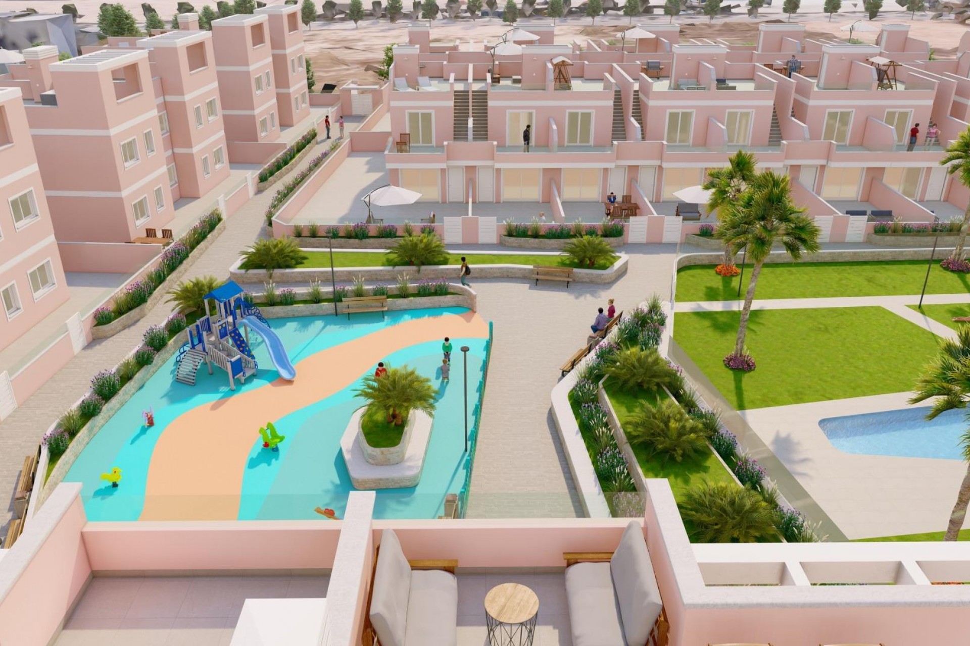 Nieuwbouw Woningen - Ground floor apartment -
Pilar de la Horadada