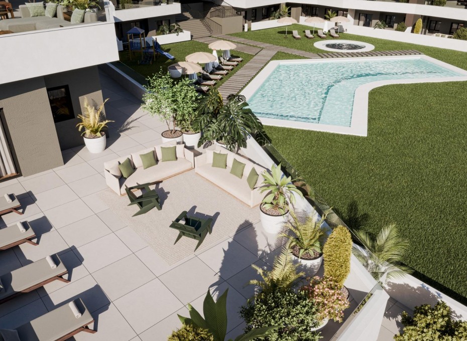 Nieuwbouw Woningen - Ground floor apartment -
San Miguel de Salinas