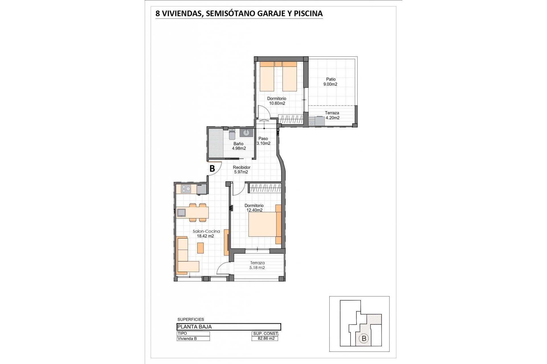 Nieuwbouw Woningen - Ground floor apartment -
San Pedro del Pinatar