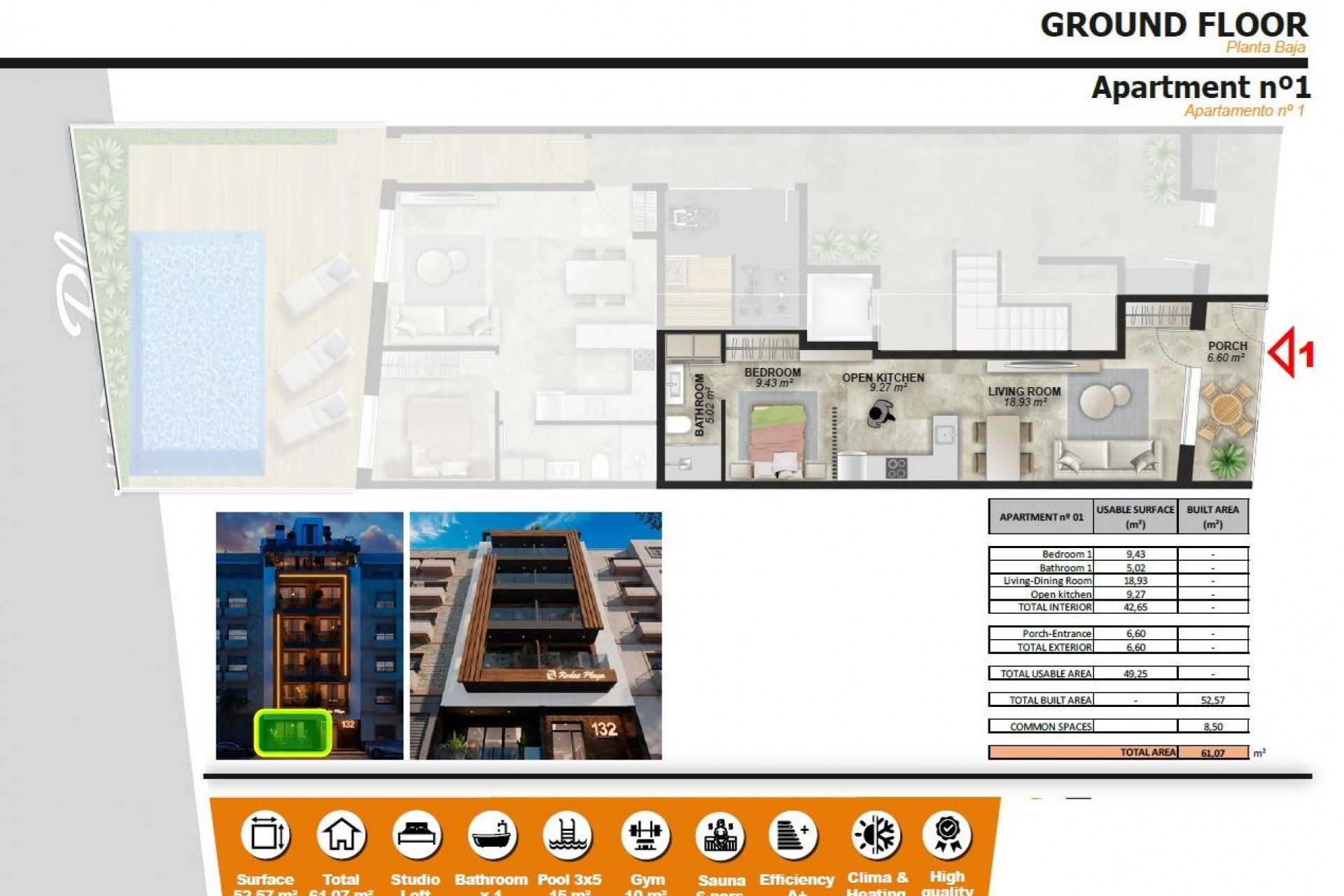 Nieuwbouw Woningen - Ground floor apartment -
Torrevieja