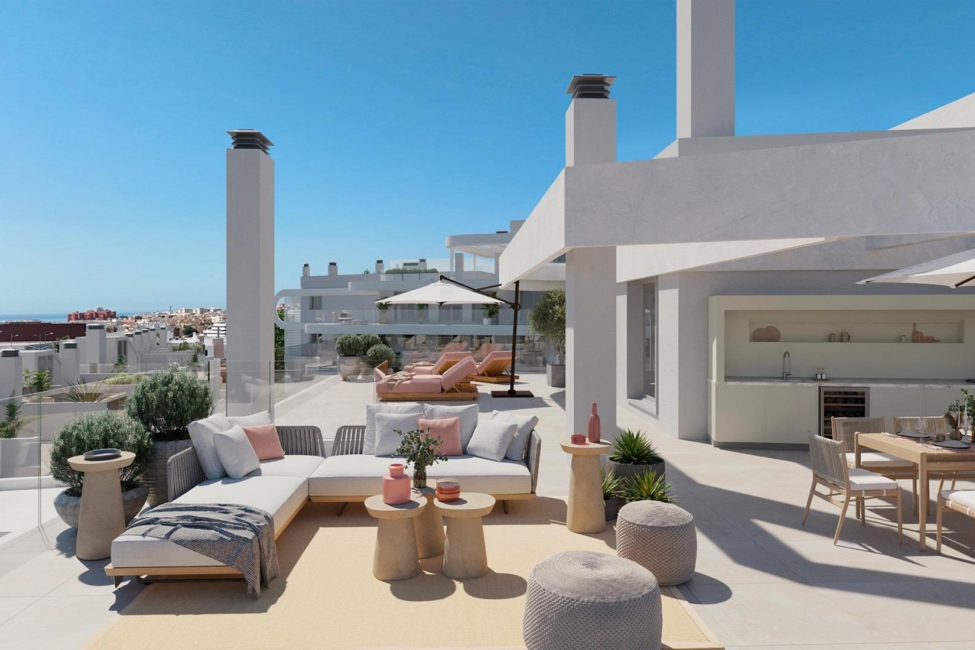 Nieuwbouw Woningen - Penthouse -
Estepona - Polideportivo