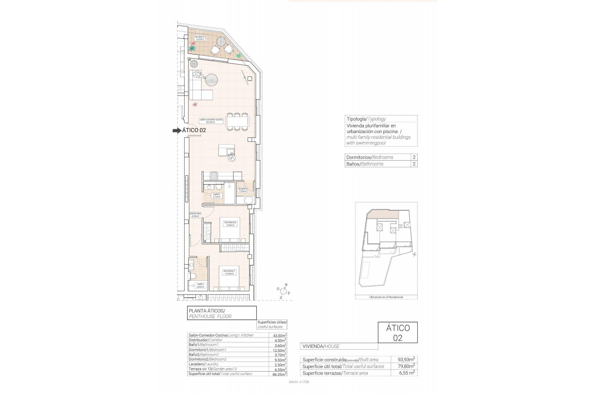 Nieuwbouw Woningen - Penthouse -
Hondón de las Nieves