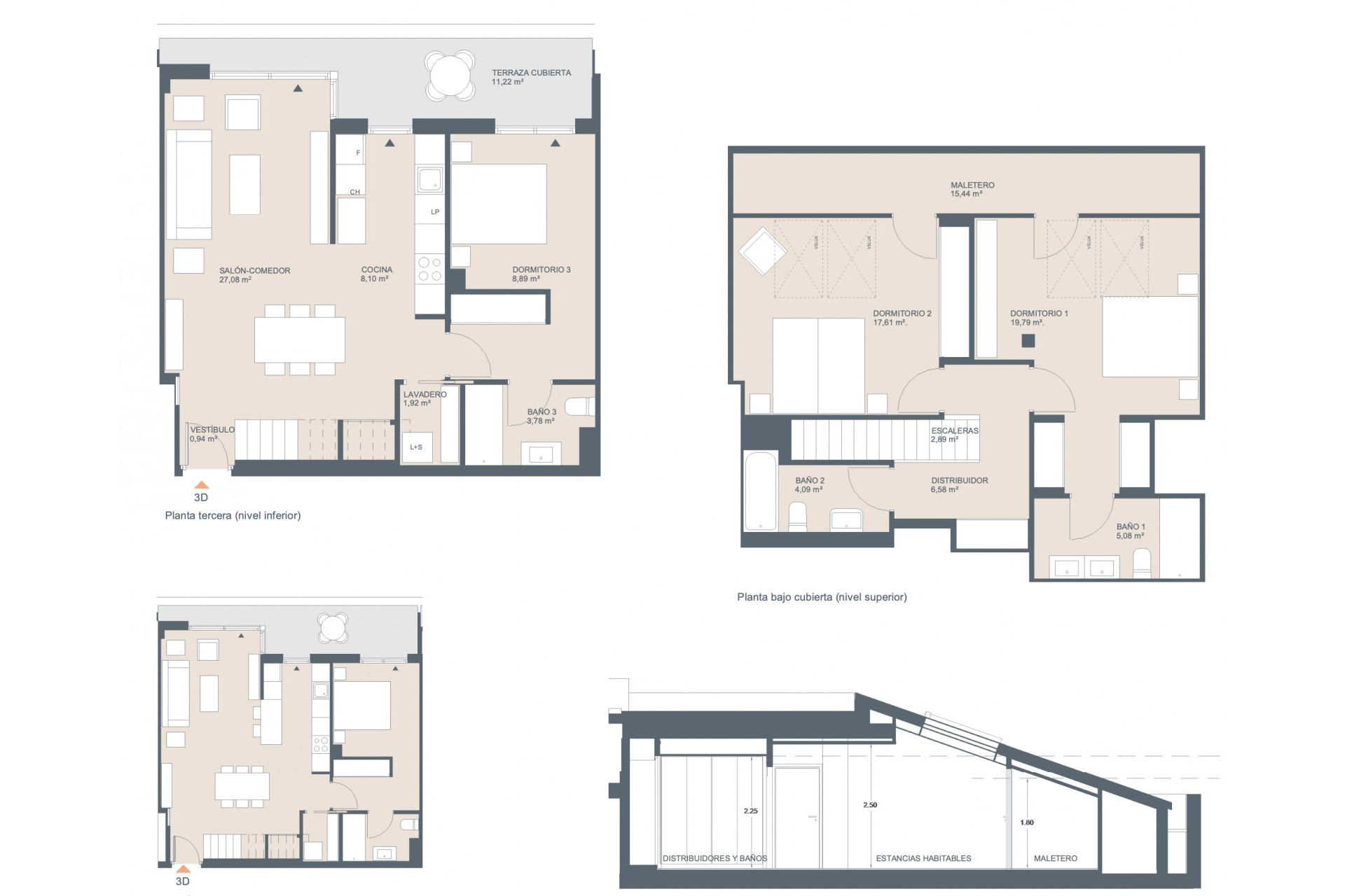 Nieuwbouw Woningen - Penthouse -
Jávea - Pueblo
