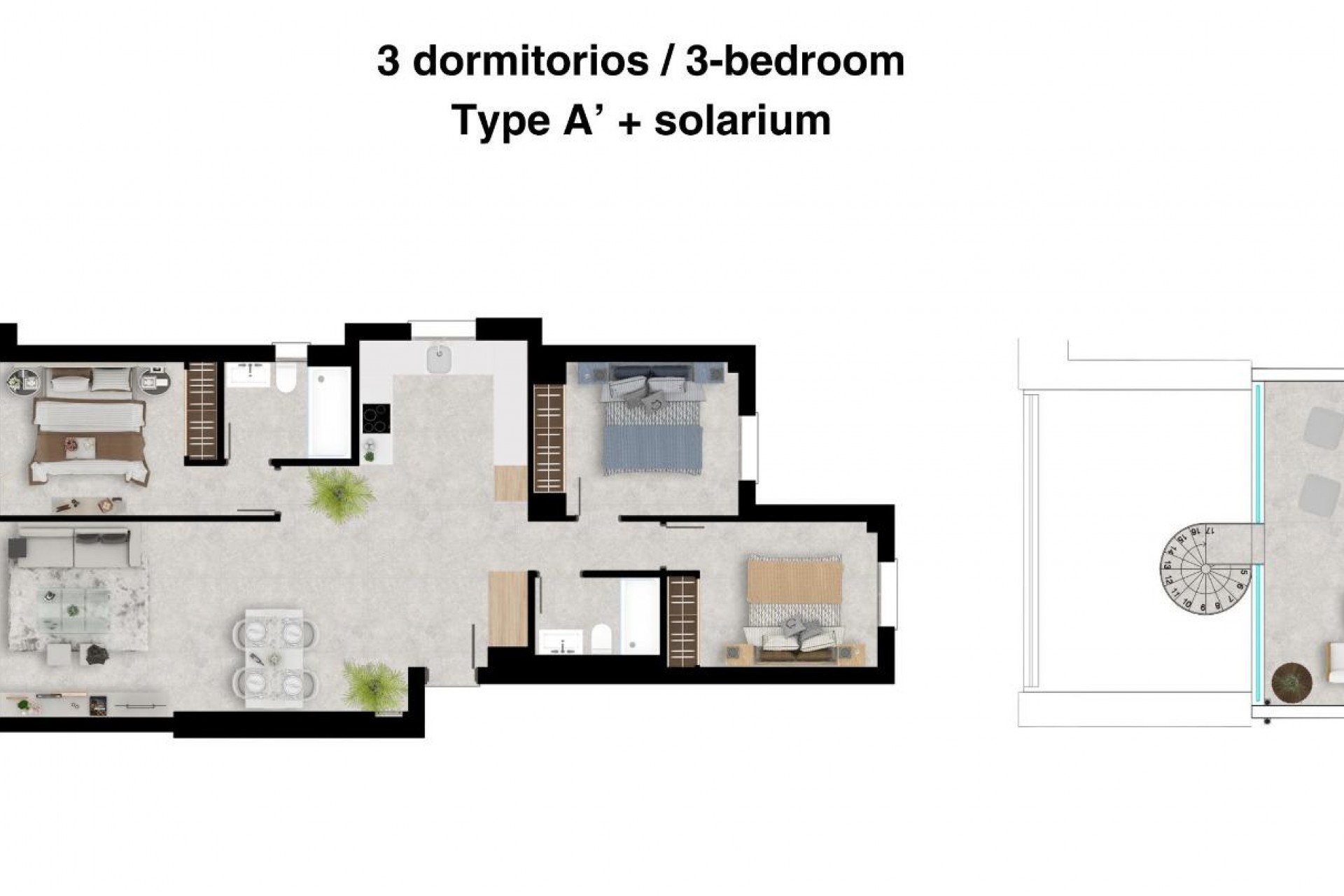 Nieuwbouw Woningen - Penthouse -
Manilva - Bahia De Las Rocas