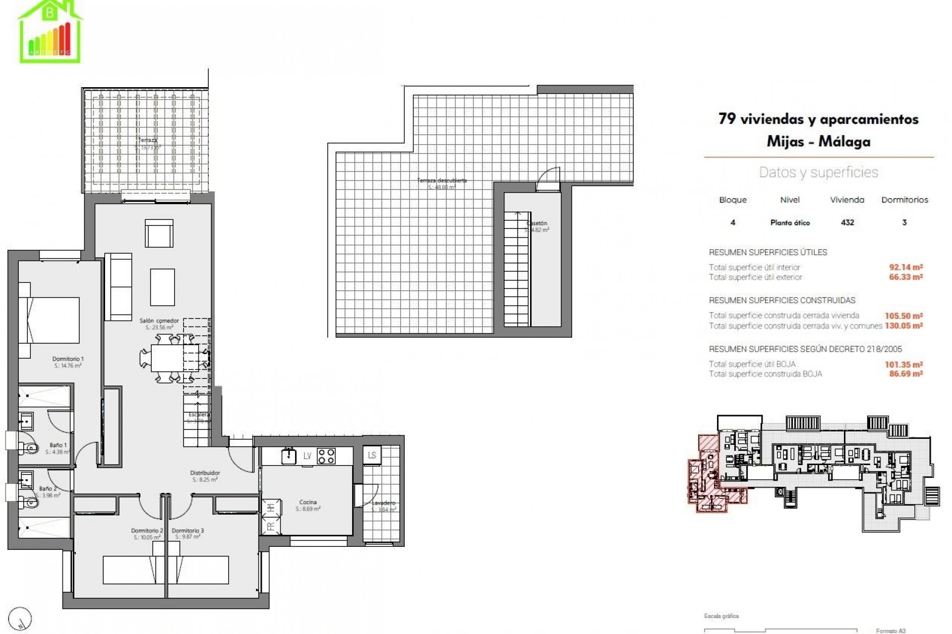 Nieuwbouw Woningen - Penthouse -
Mijas - Lagar Martell