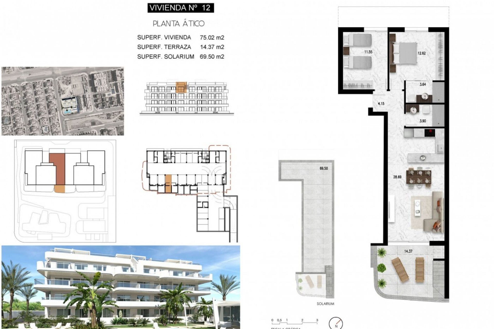 Nieuwbouw Woningen - Penthouse -
Orihuela Costa - Lomas De Cabo Roig