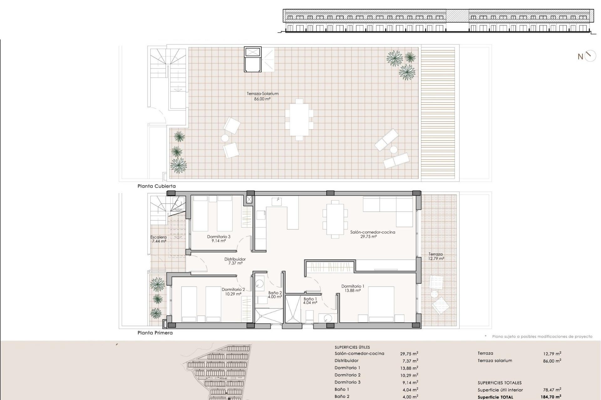 Nieuwbouw Woningen - Penthouse -
Pulpi - Pulpí