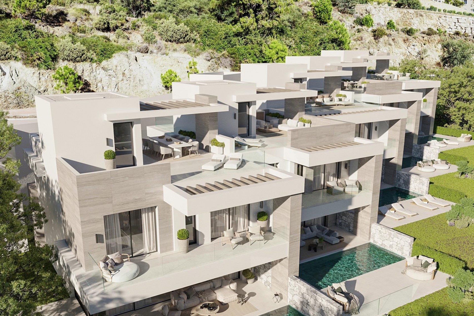 Nieuwbouw Woningen - Semidetached -
Benahavis
