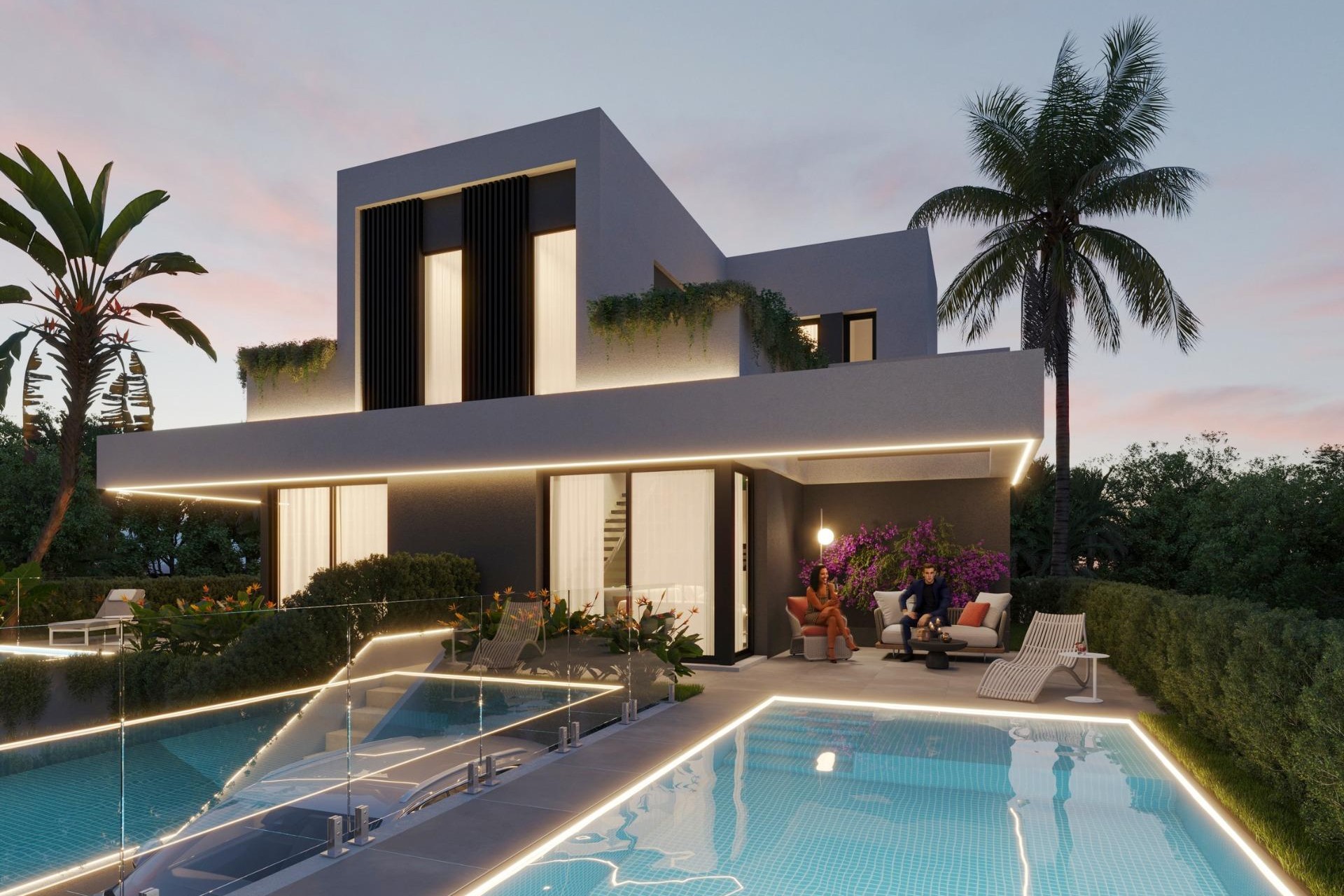 Nieuwbouw Woningen - Semidetached -
Finestrat