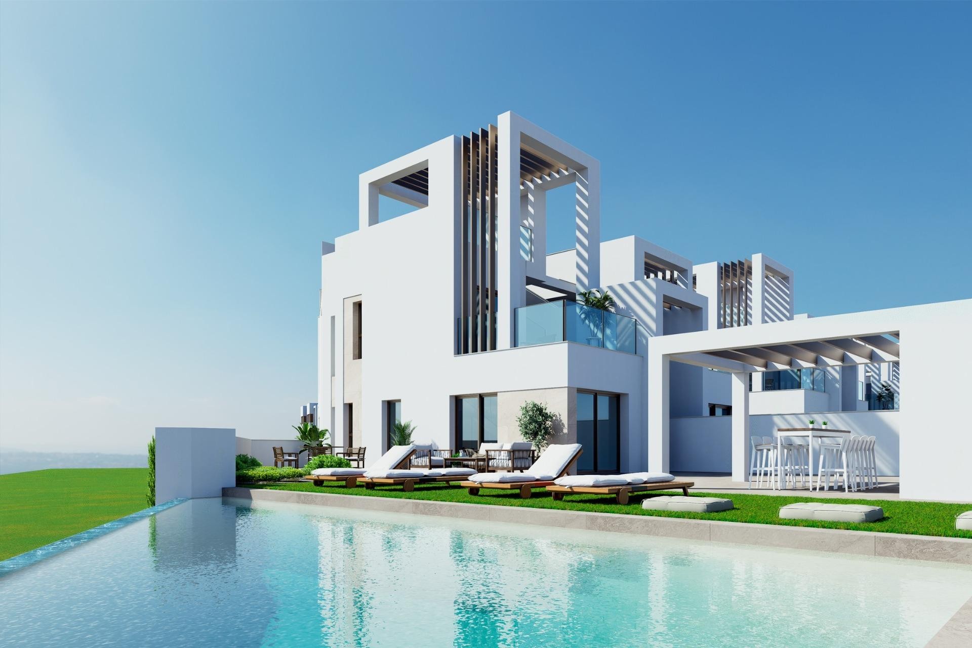 Nieuwbouw Woningen - Semidetached -
Los Alcazares - Los Alcázares