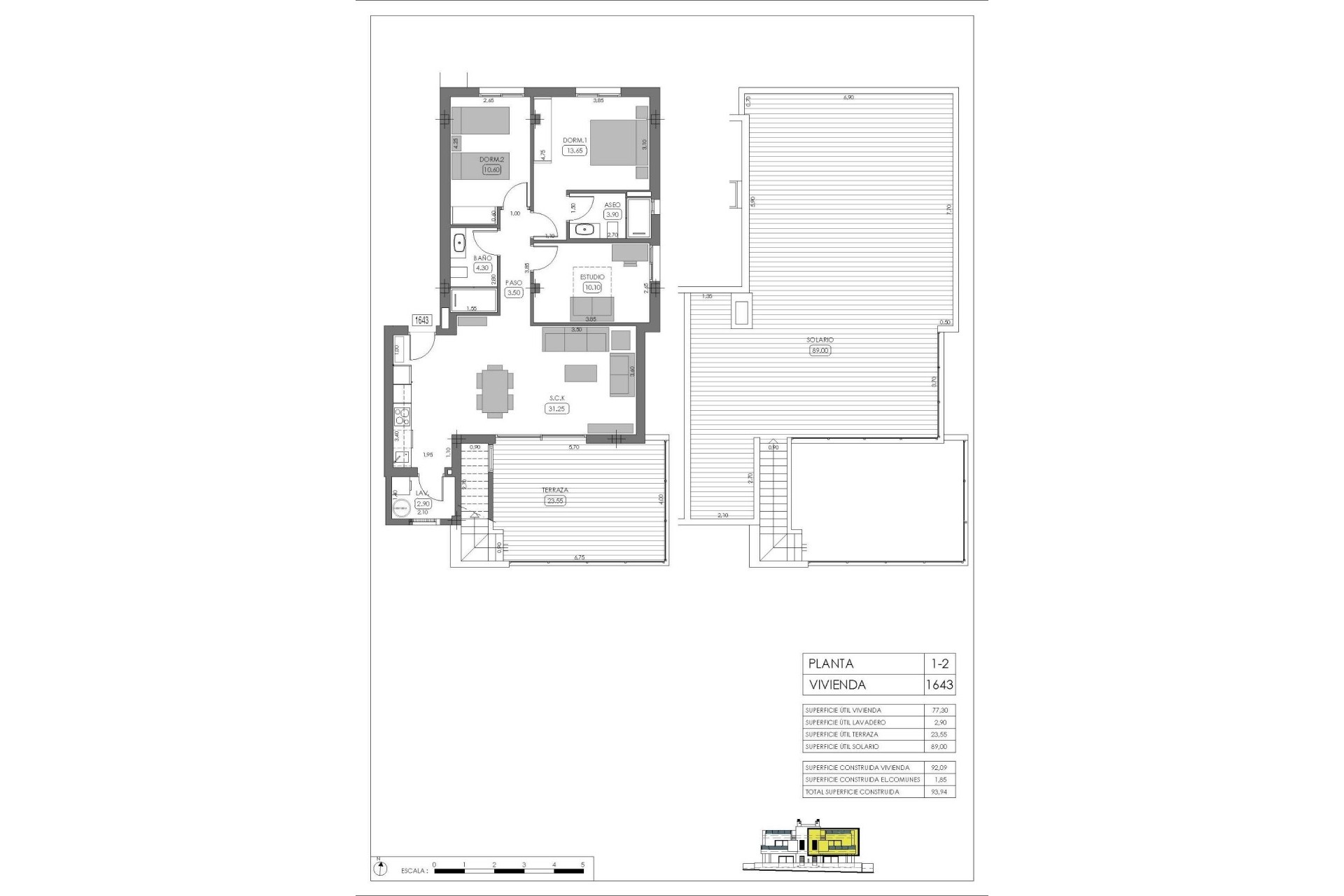 Nieuwbouw Woningen - Top Floor Bungalow -
Algorfa