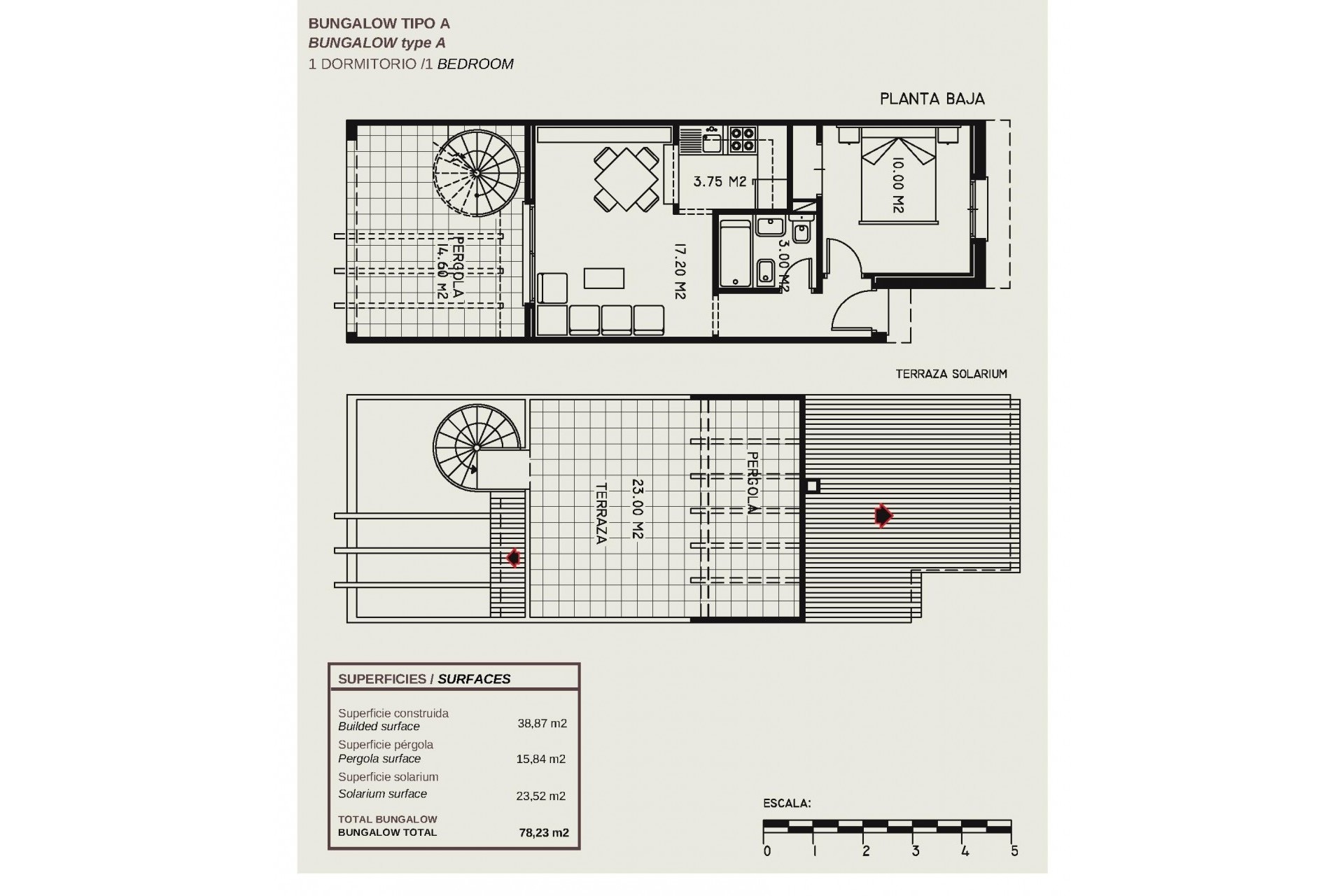 Nieuwbouw Woningen - Top Floor Bungalow -
Calpe