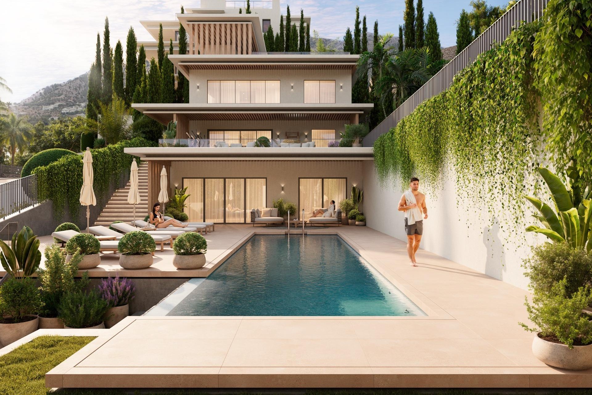 Nieuwbouw Woningen - Top Floor Bungalow -
Mijas