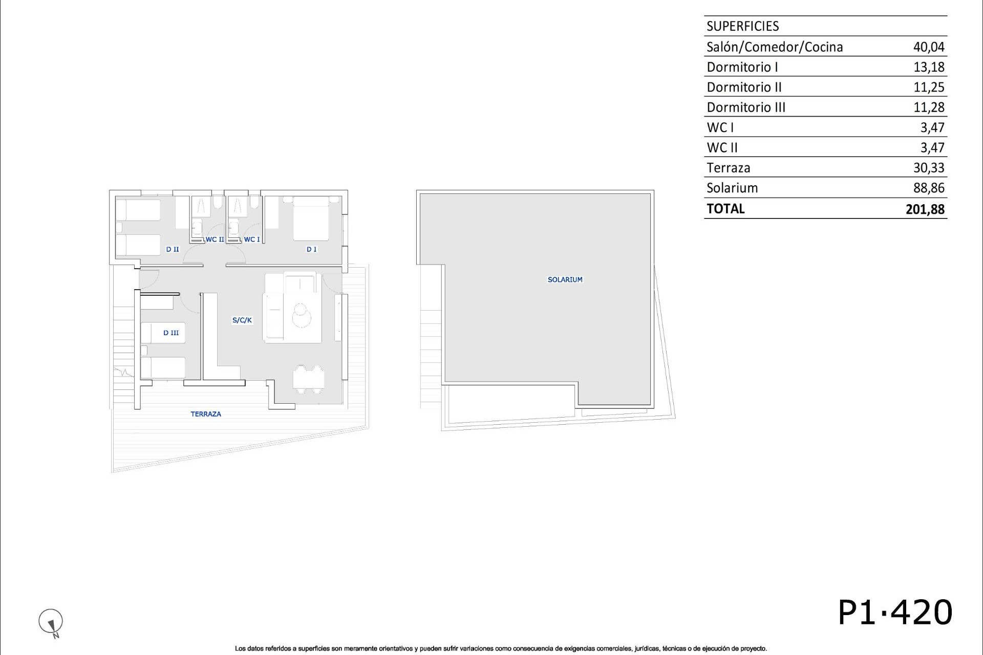 Nieuwbouw Woningen - Top Floor Bungalow -
San Miguel de Salinas