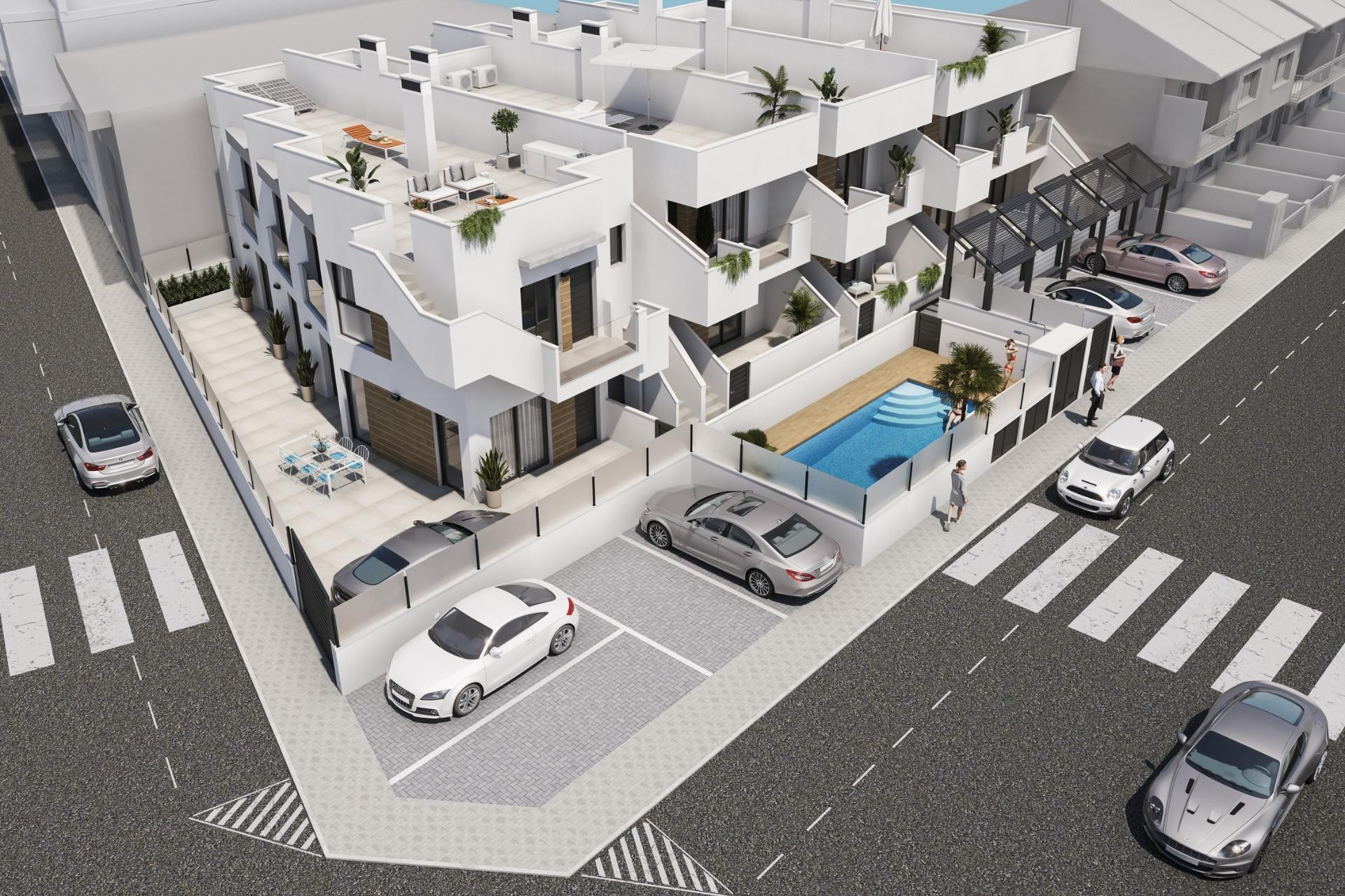 Nieuwbouw Woningen - Top Floor Bungalow -
San Pedro del Pinatar