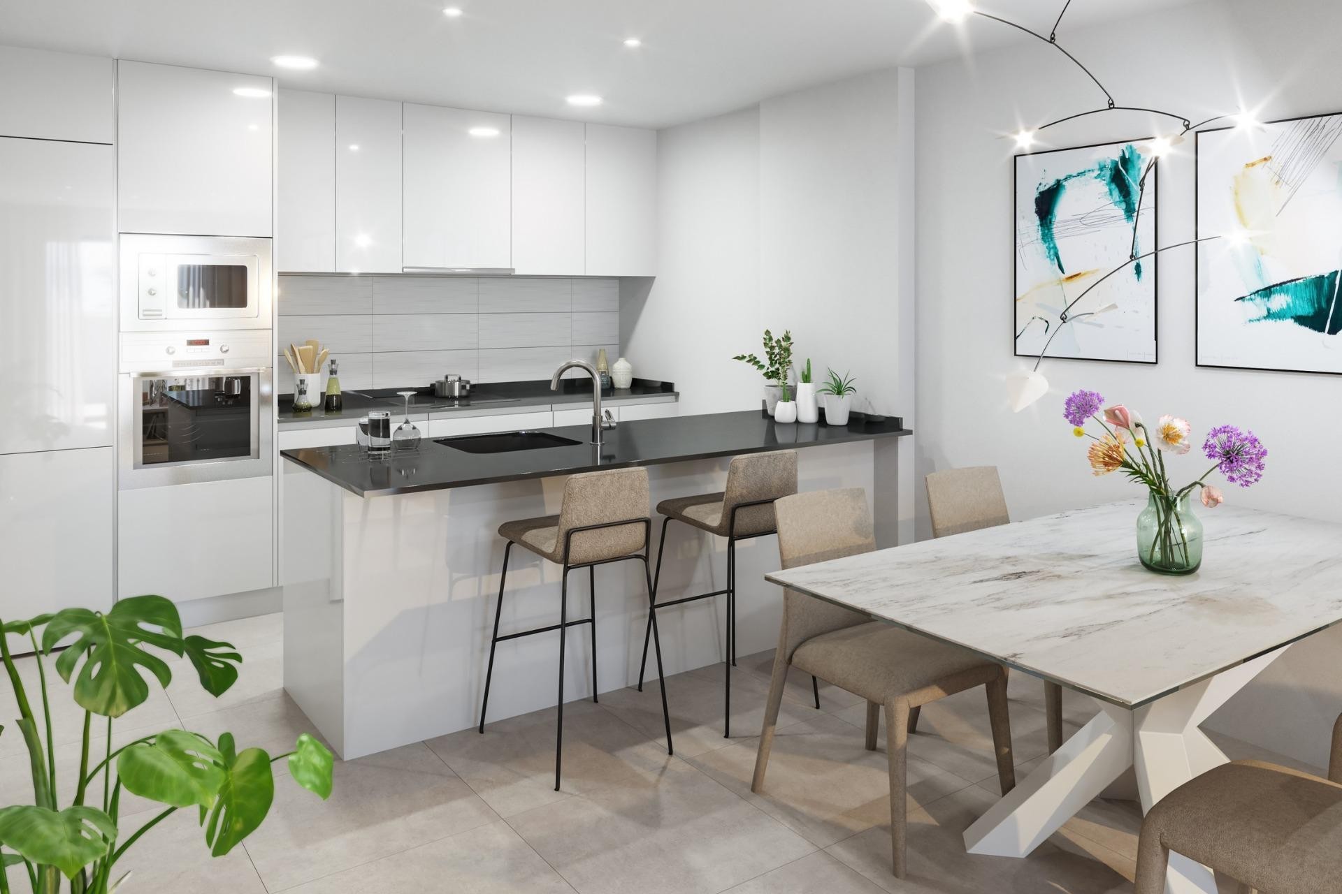 Nieuwbouw Woningen - Top Floor Bungalow -
San Pedro del Pinatar