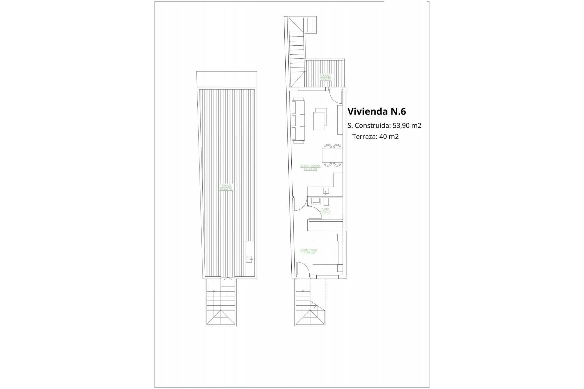 Nieuwbouw Woningen - Top Floor Bungalow -
San Pedro del Pinatar