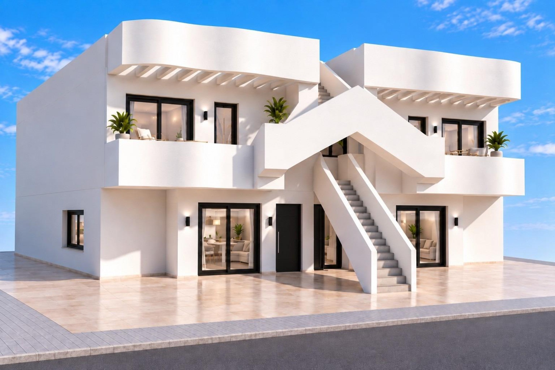 Nieuwbouw Woningen - Top Floor Bungalow -
San Pedro del Pinatar