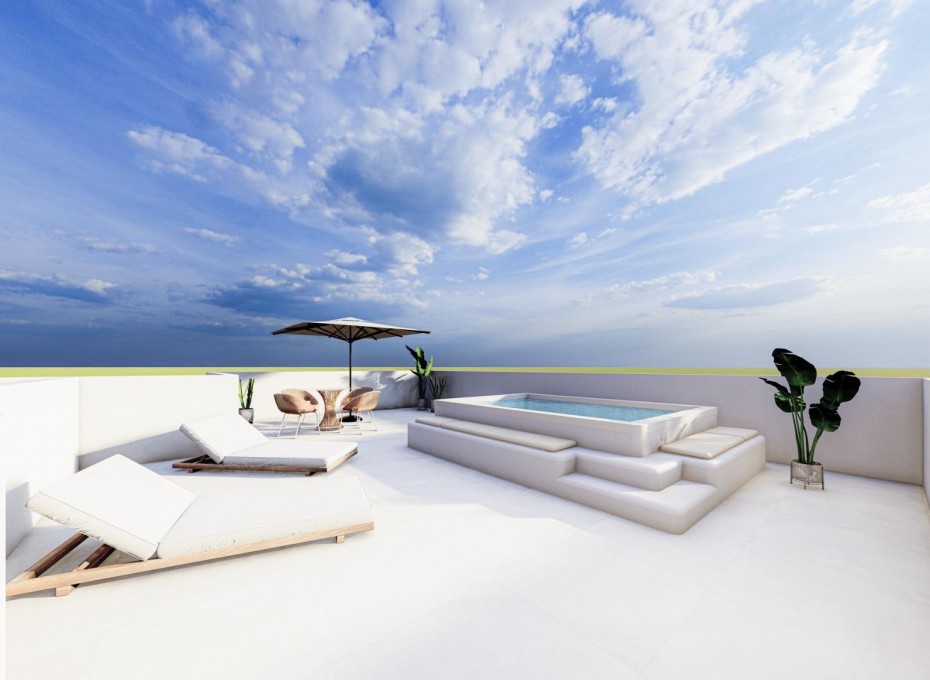 Nieuwbouw Woningen - Top Floor Bungalow -
San Pedro del Pinatar