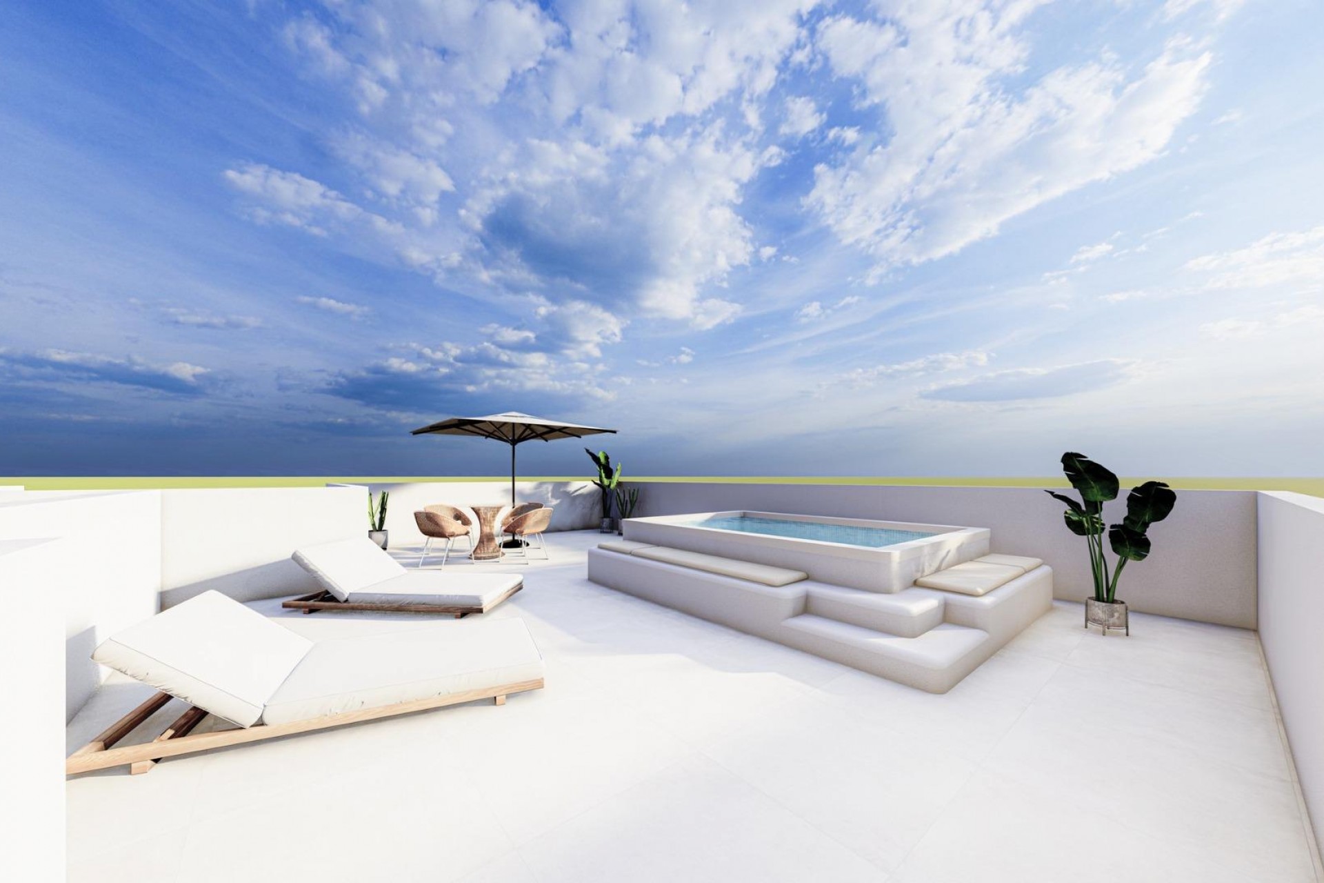 Nieuwbouw Woningen - Top Floor Bungalow -
San Pedro del Pinatar