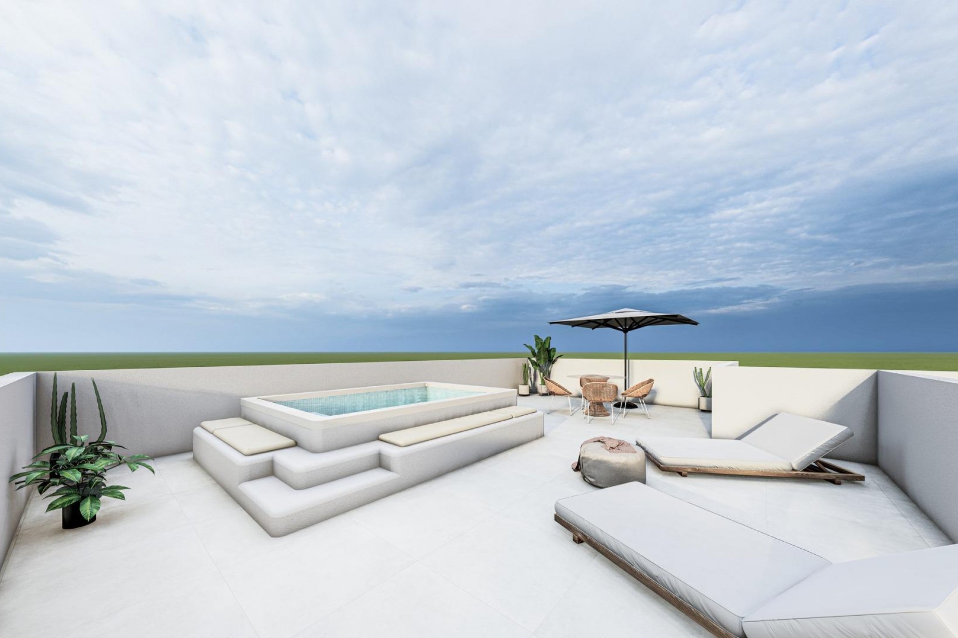 Nieuwbouw Woningen - Top Floor Bungalow -
San Pedro del Pinatar