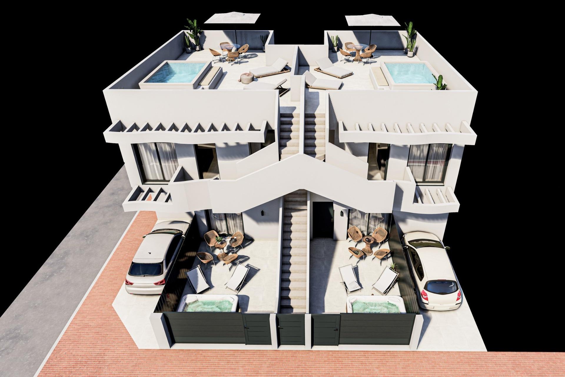 Nieuwbouw Woningen - Top Floor Bungalow -
San Pedro del Pinatar