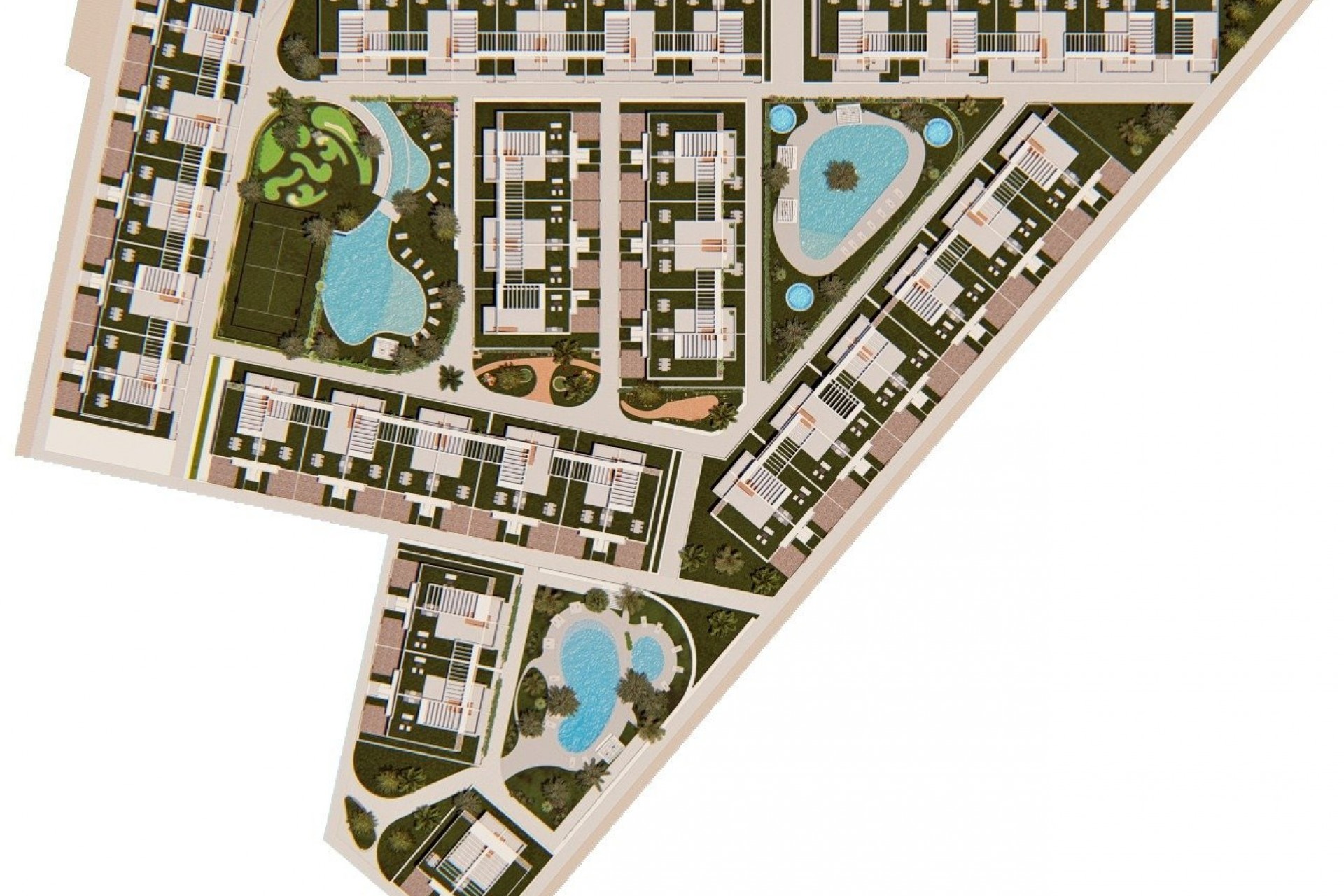 Nieuwbouw Woningen - Top Floor Bungalow -
Torrevieja