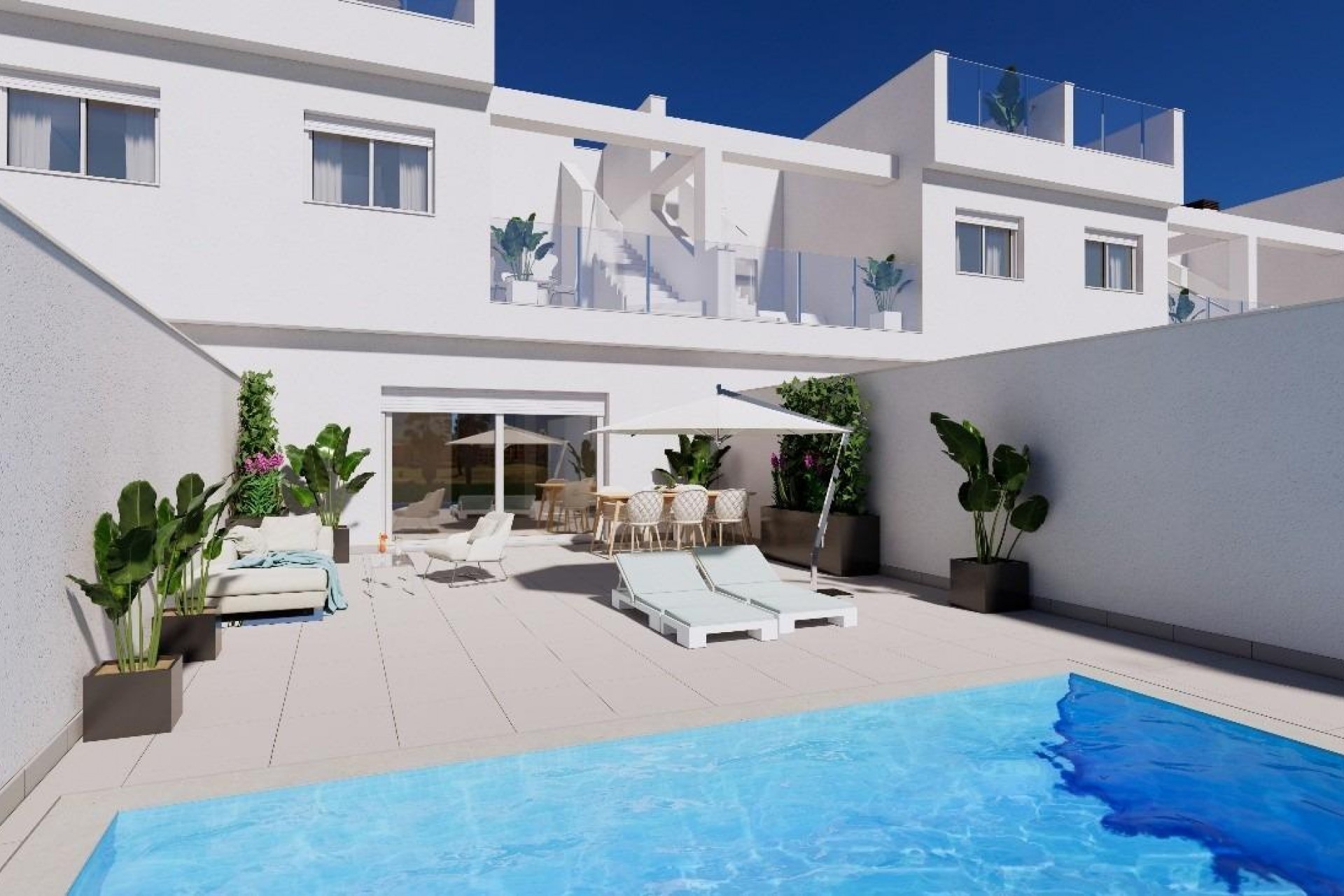 Nieuwbouw Woningen - Town house -
Los Alcazares - Serena Golf