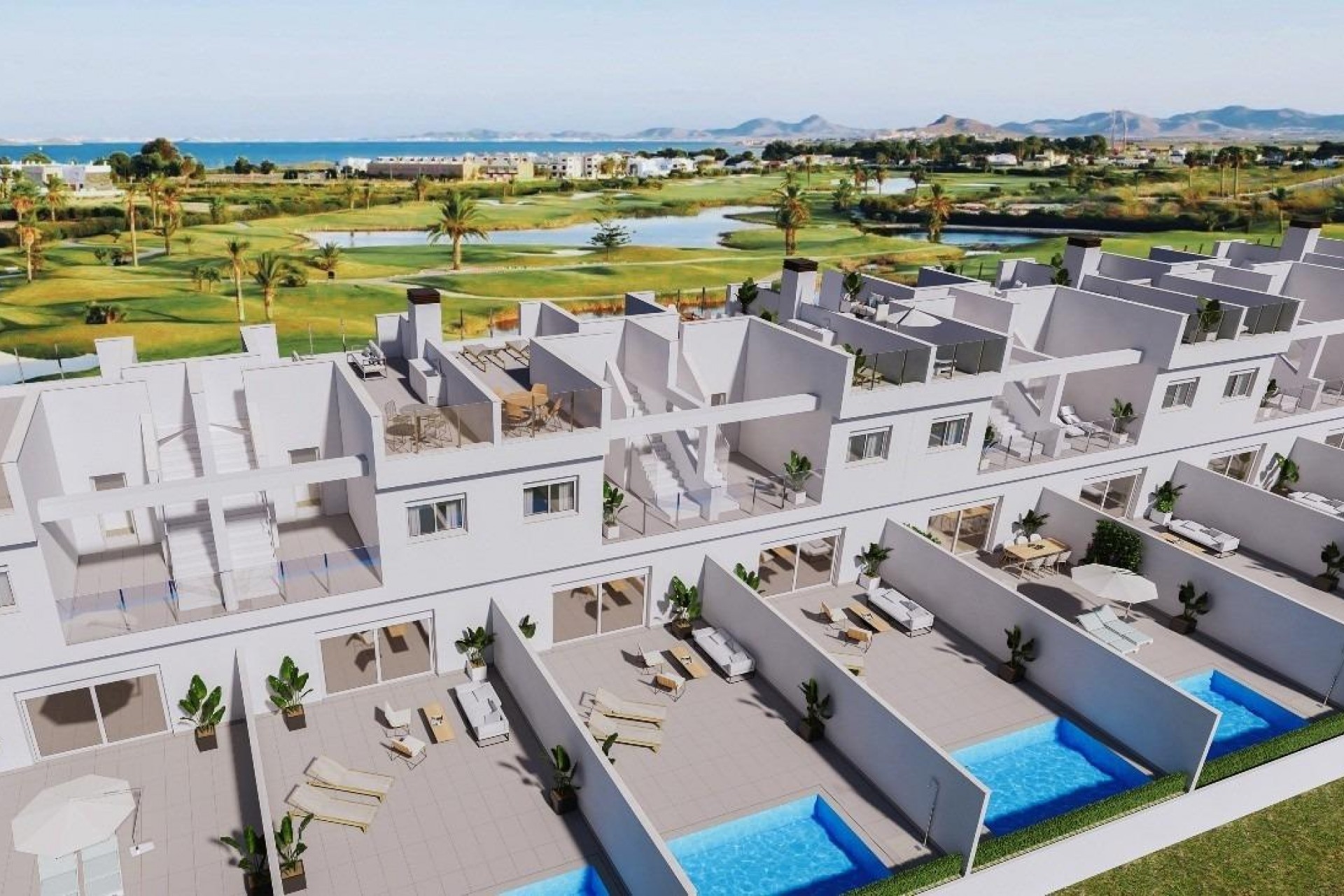 Nieuwbouw Woningen - Town house -
Los Alcazares - Serena Golf
