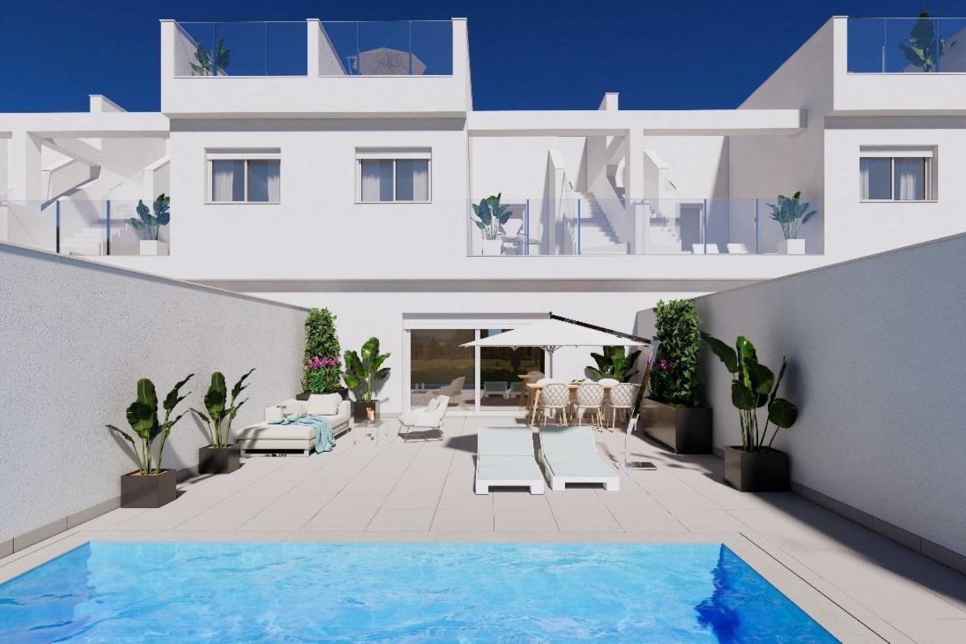 Nieuwbouw Woningen - Town house -
Los Alcazares - Serena Golf