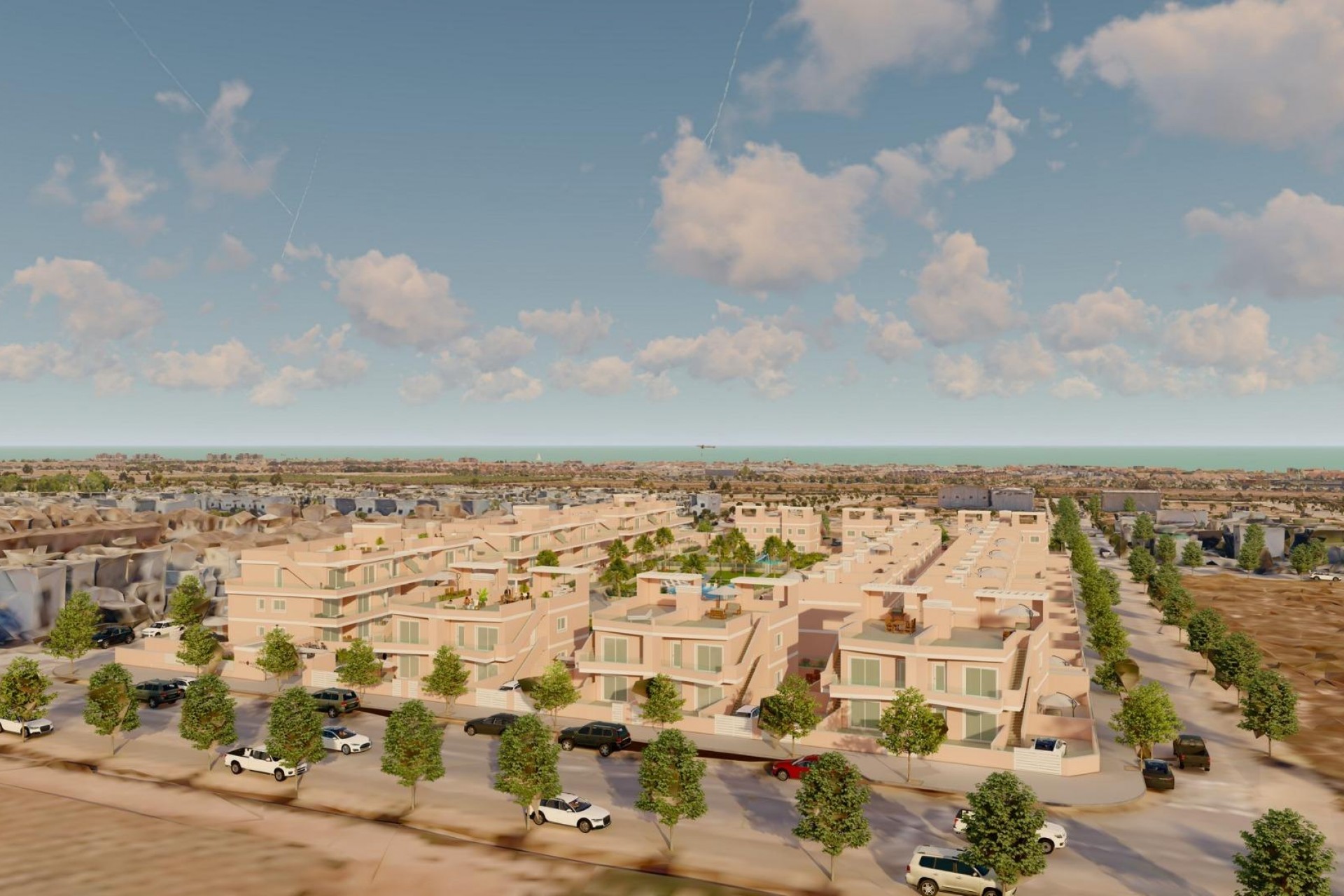 Nieuwbouw Woningen - Town house -
Pilar de la Horadada - Lo Monte