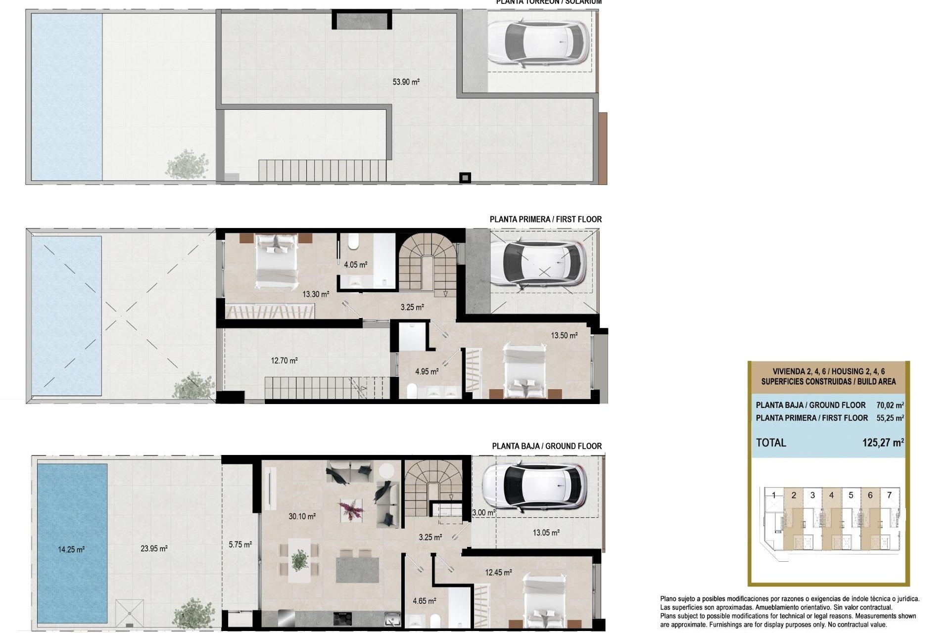 Nieuwbouw Woningen - Town house -
San Javier - pueblo