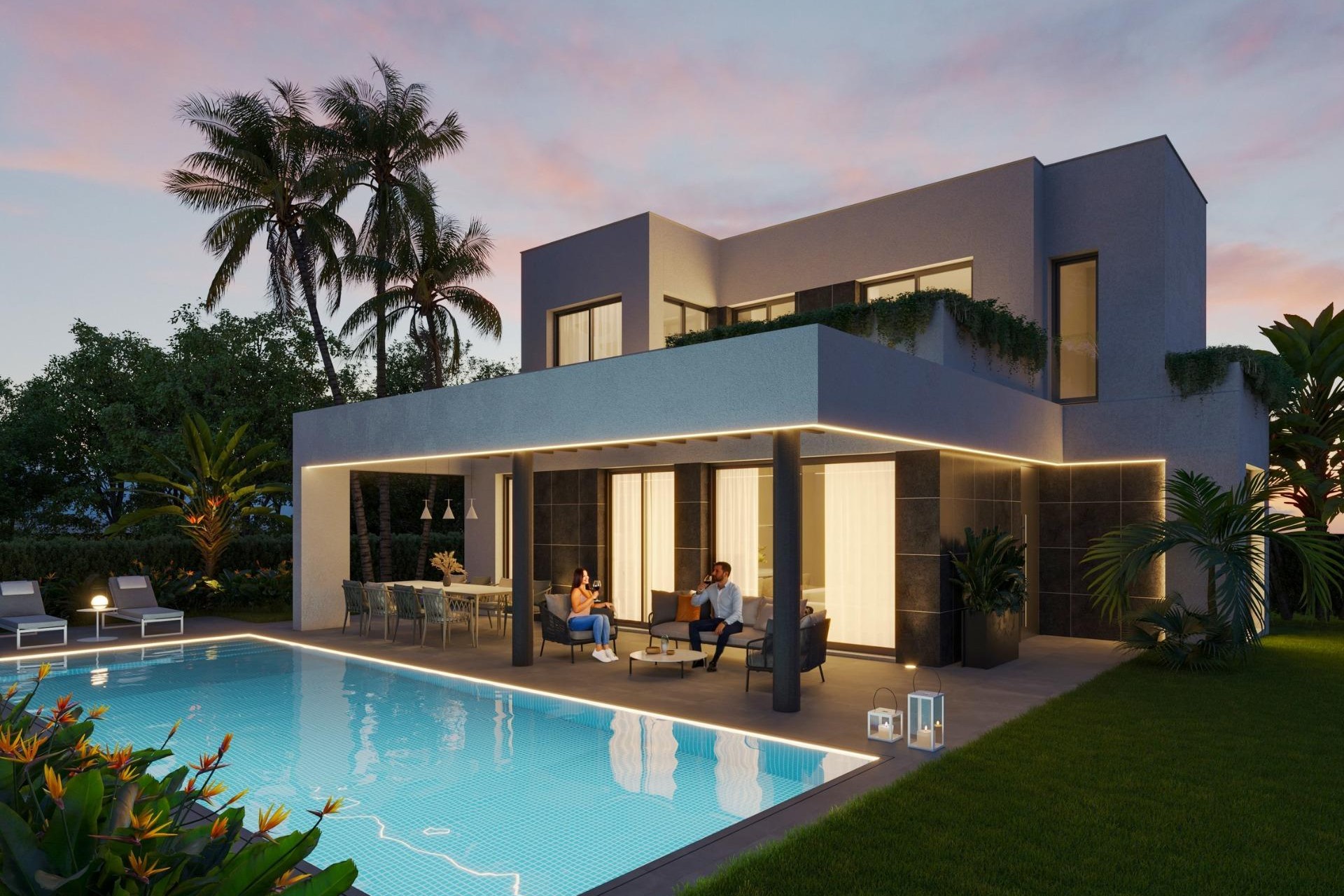 Nieuwbouw Woningen - Villa -
Finestrat - Sierra cortina