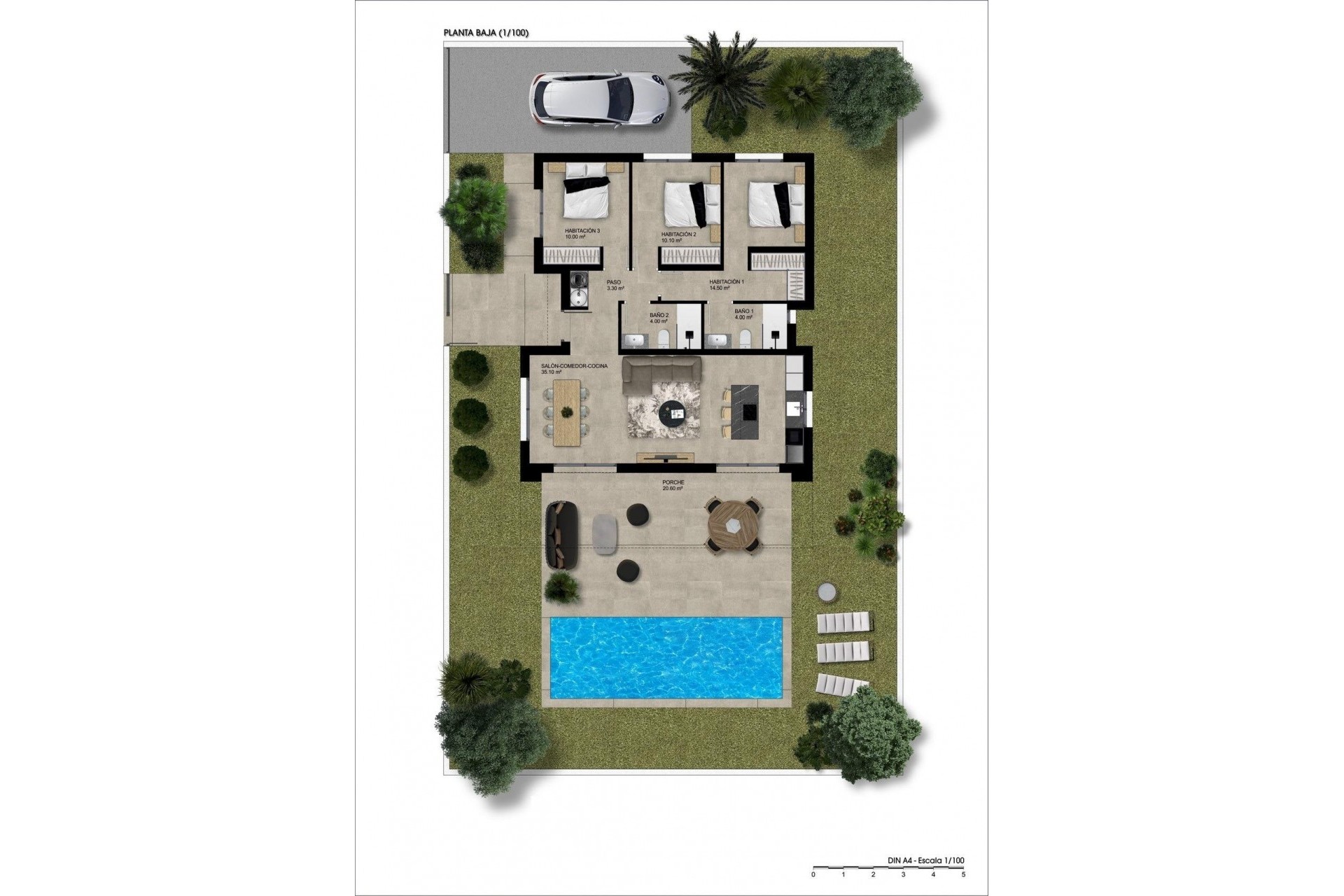Nieuwbouw Woningen - Villa -
Hondón de las Nieves - La Solana