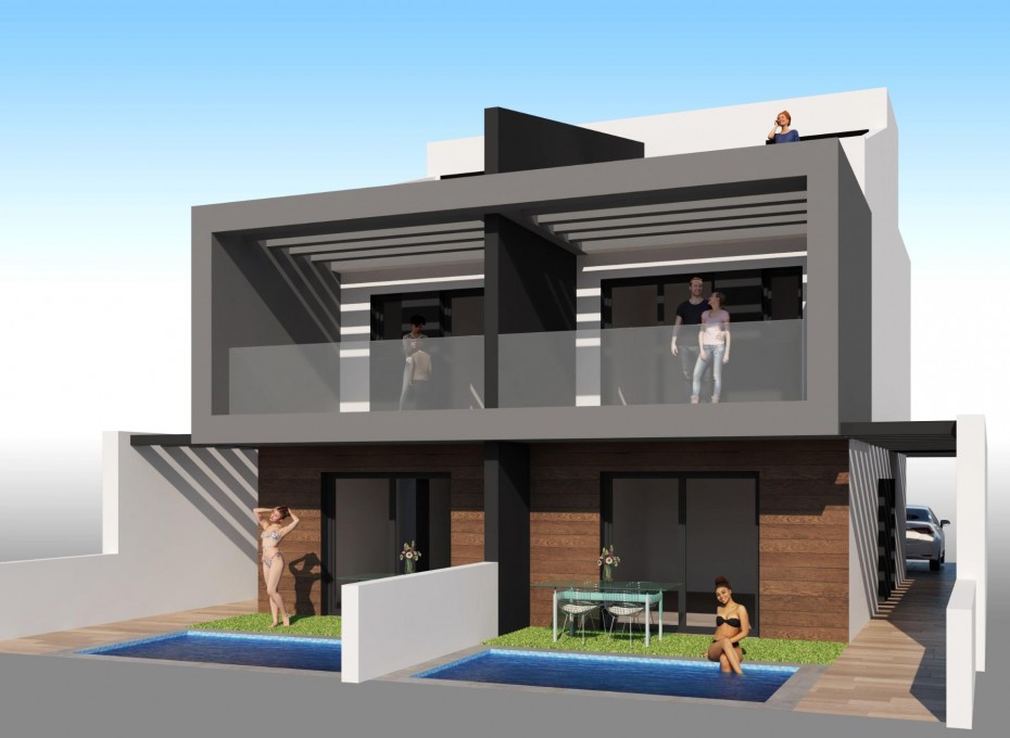 Nieuwbouw Woningen - Villa -
San Javier - Santiago de la Ribera