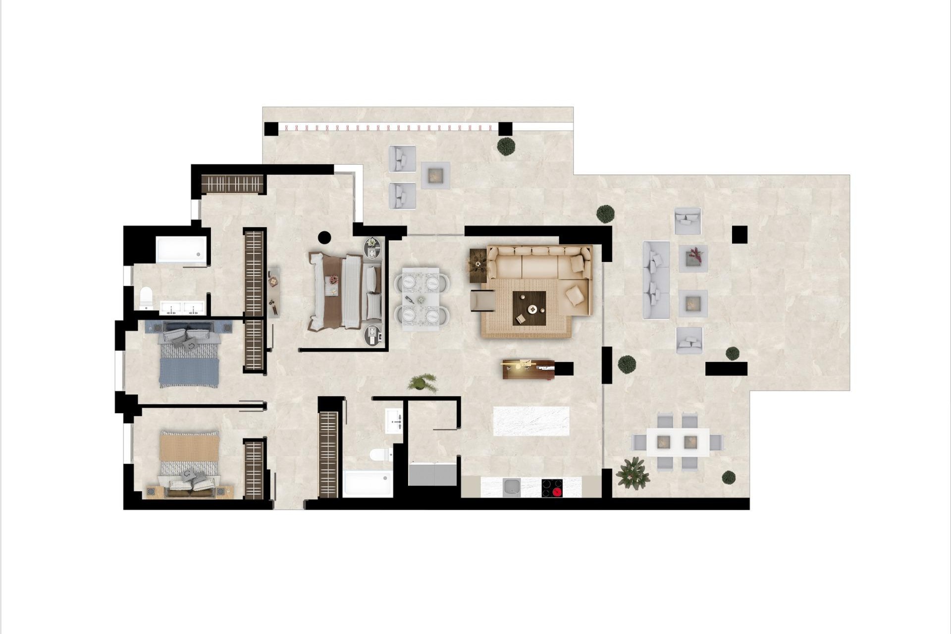 Nouvelle construction - Apartment -
Benahavis - Urb. Los Jaralillos