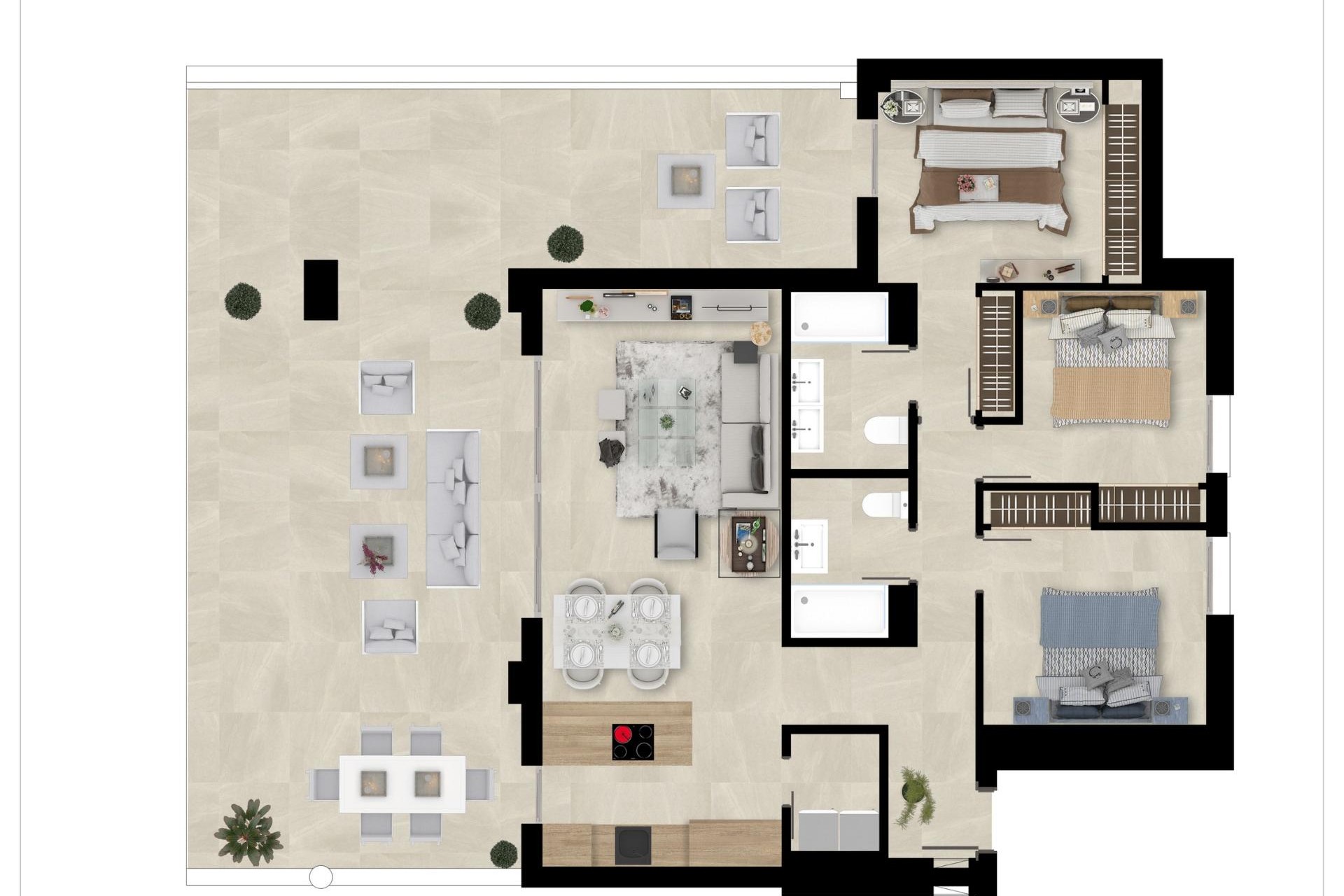 Nouvelle construction - Apartment -
Mijas - Calanova