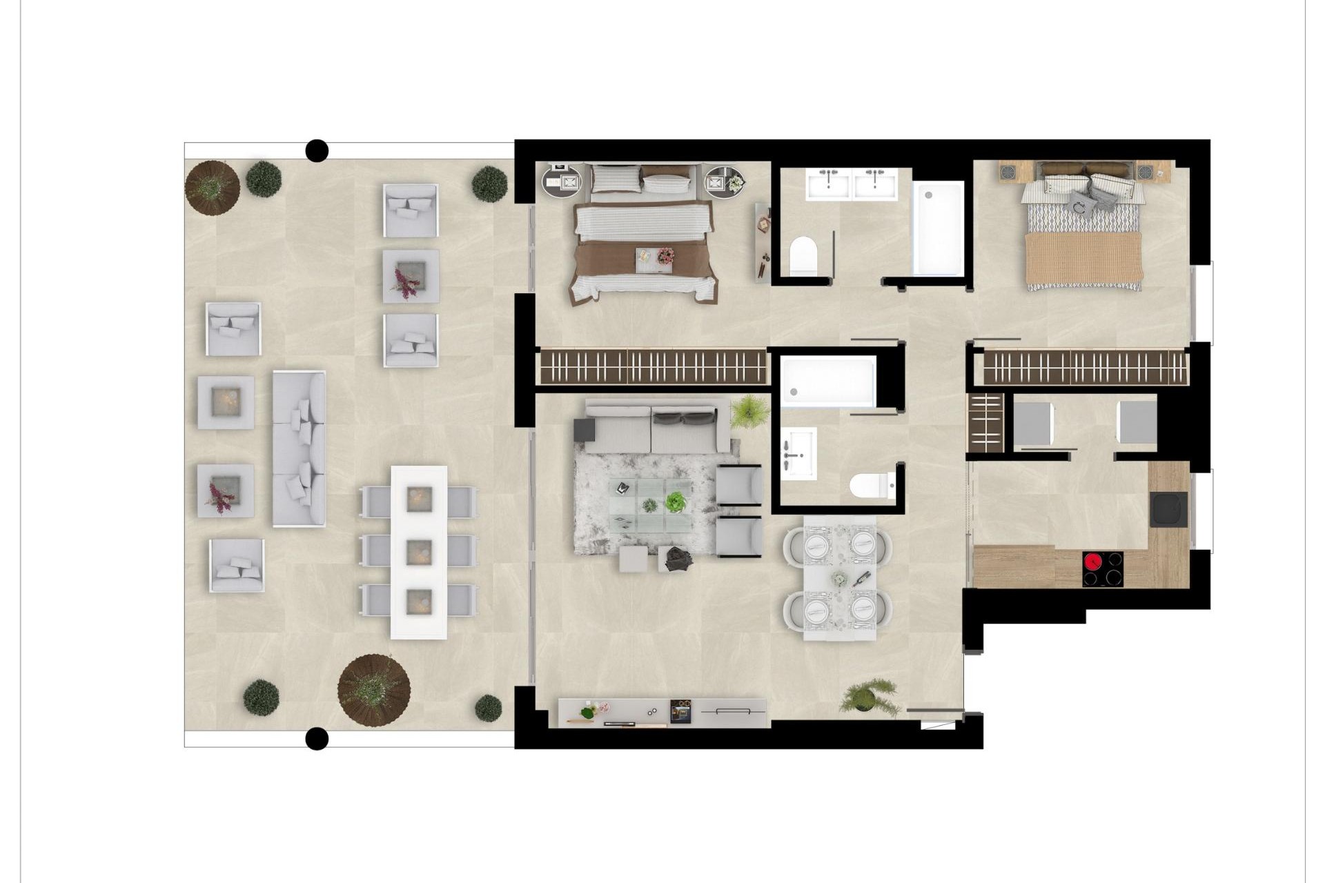 Nouvelle construction - Apartment -
Mijas - Calanova