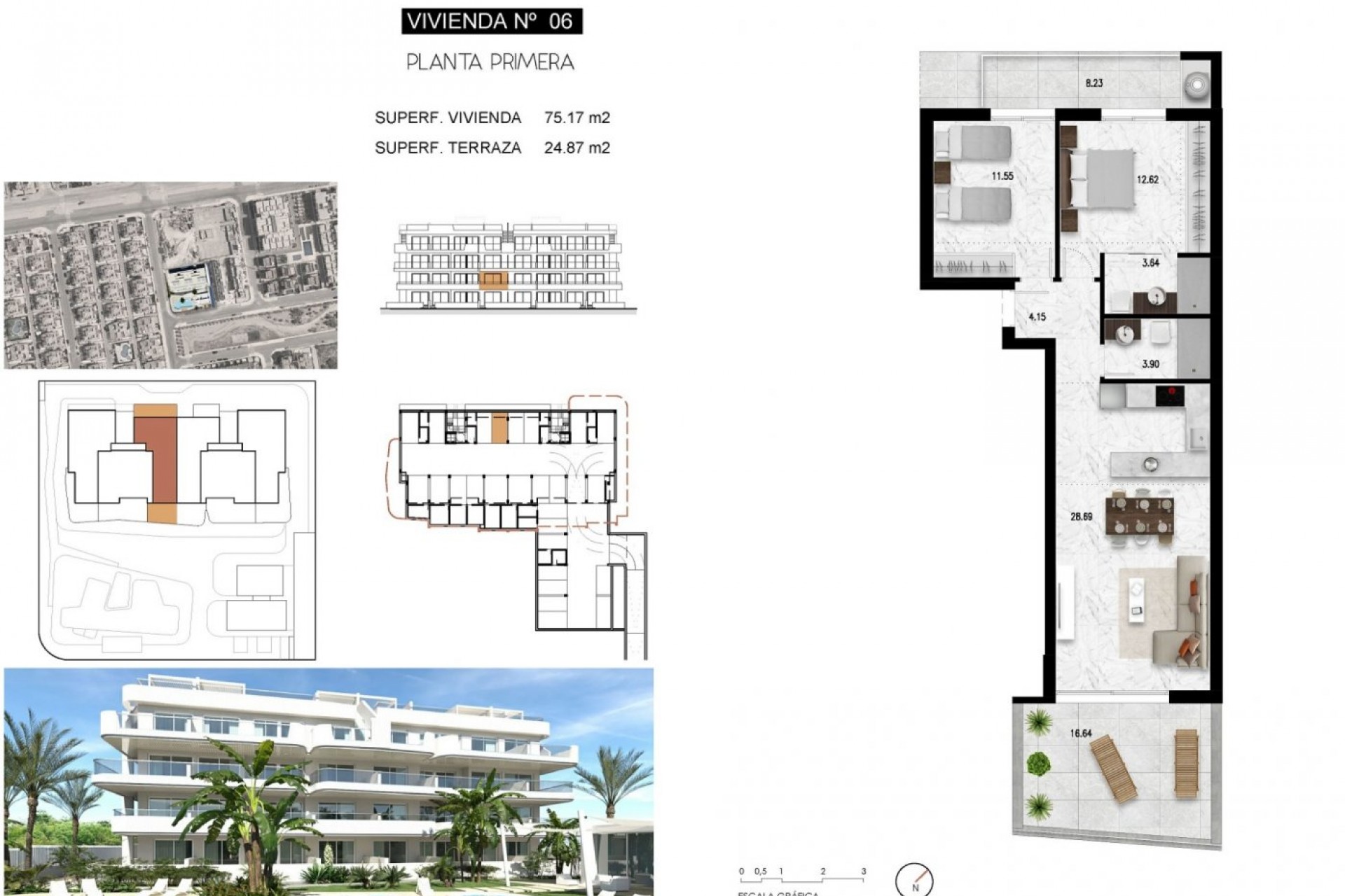 Nouvelle construction - Apartment -
Orihuela Costa - Lomas De Cabo Roig
