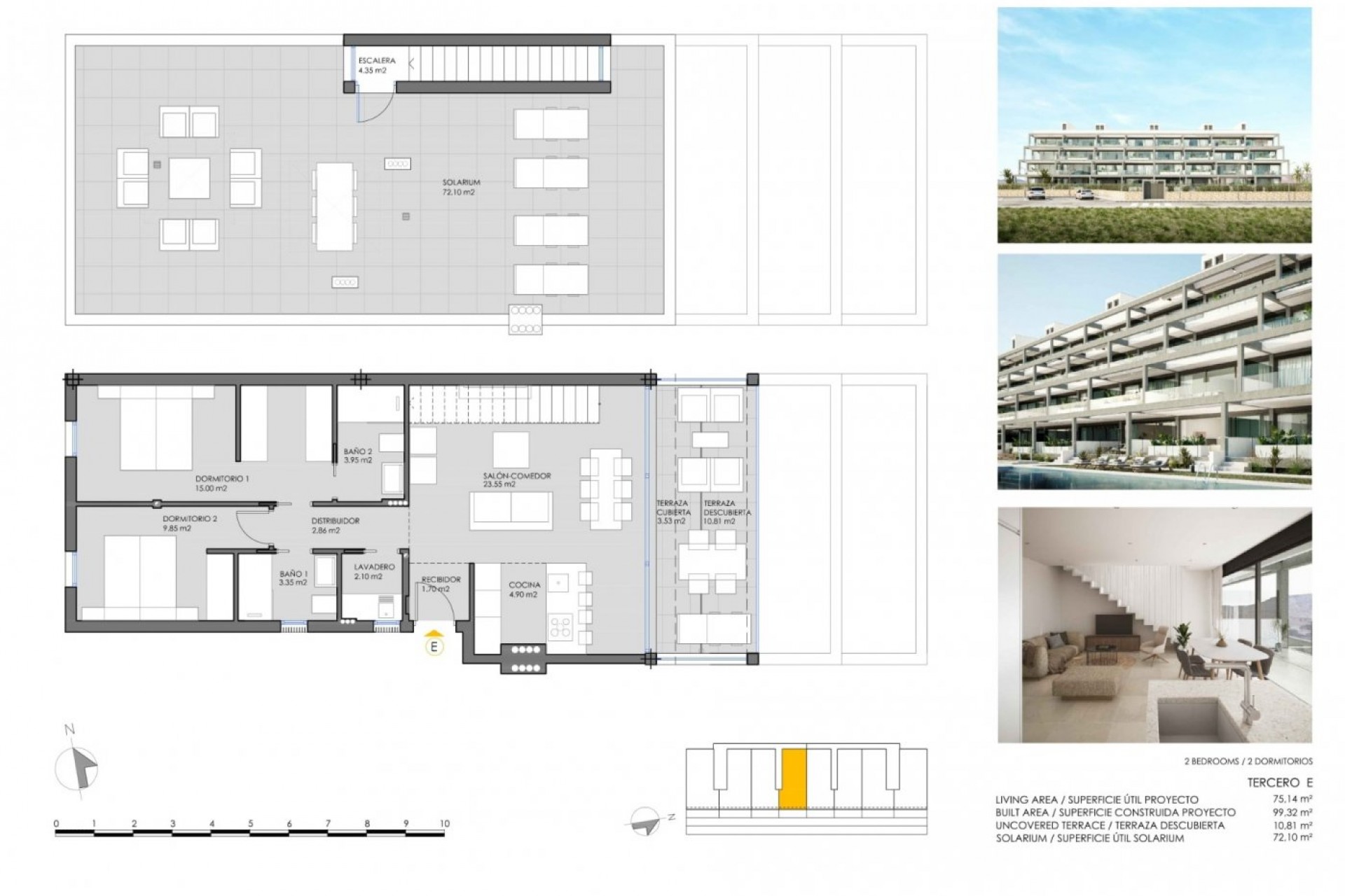 Nouvelle construction - Attique -
Cartagena - Mar de Cristal