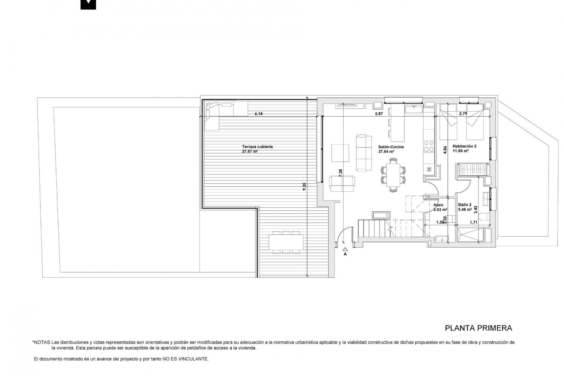 Nouvelle construction - Attique -
Casares
