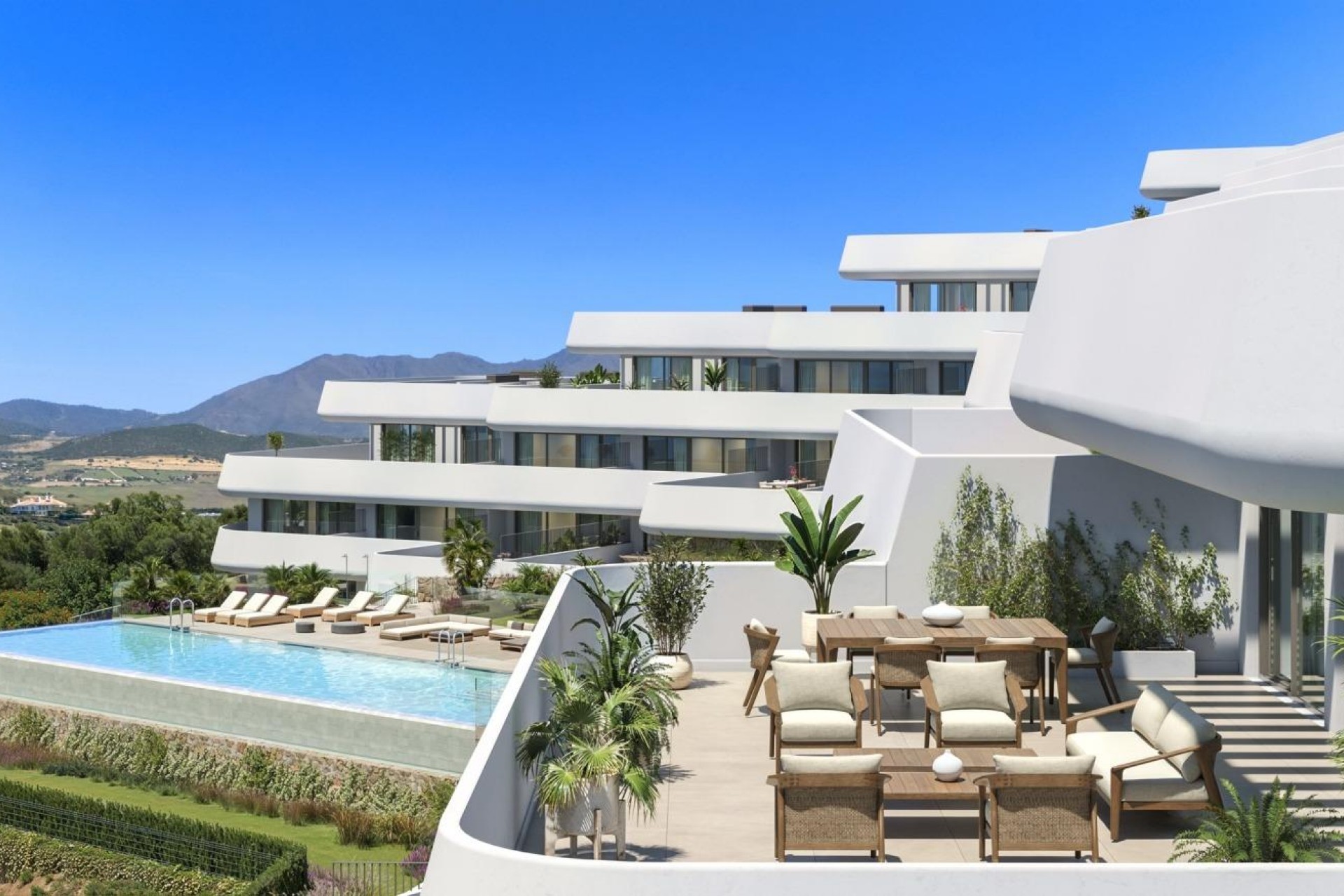 Nouvelle construction - Attique -
Casares