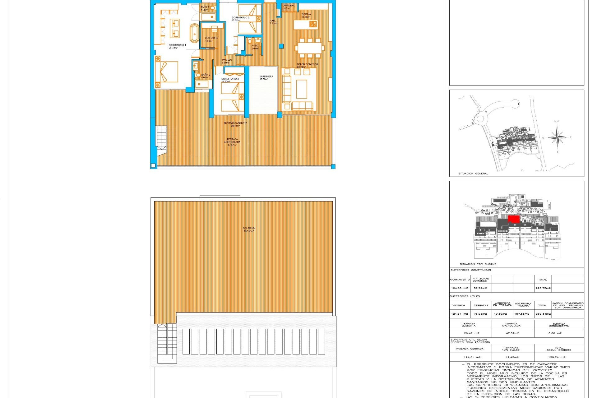 Nouvelle construction - Attique -
Casares