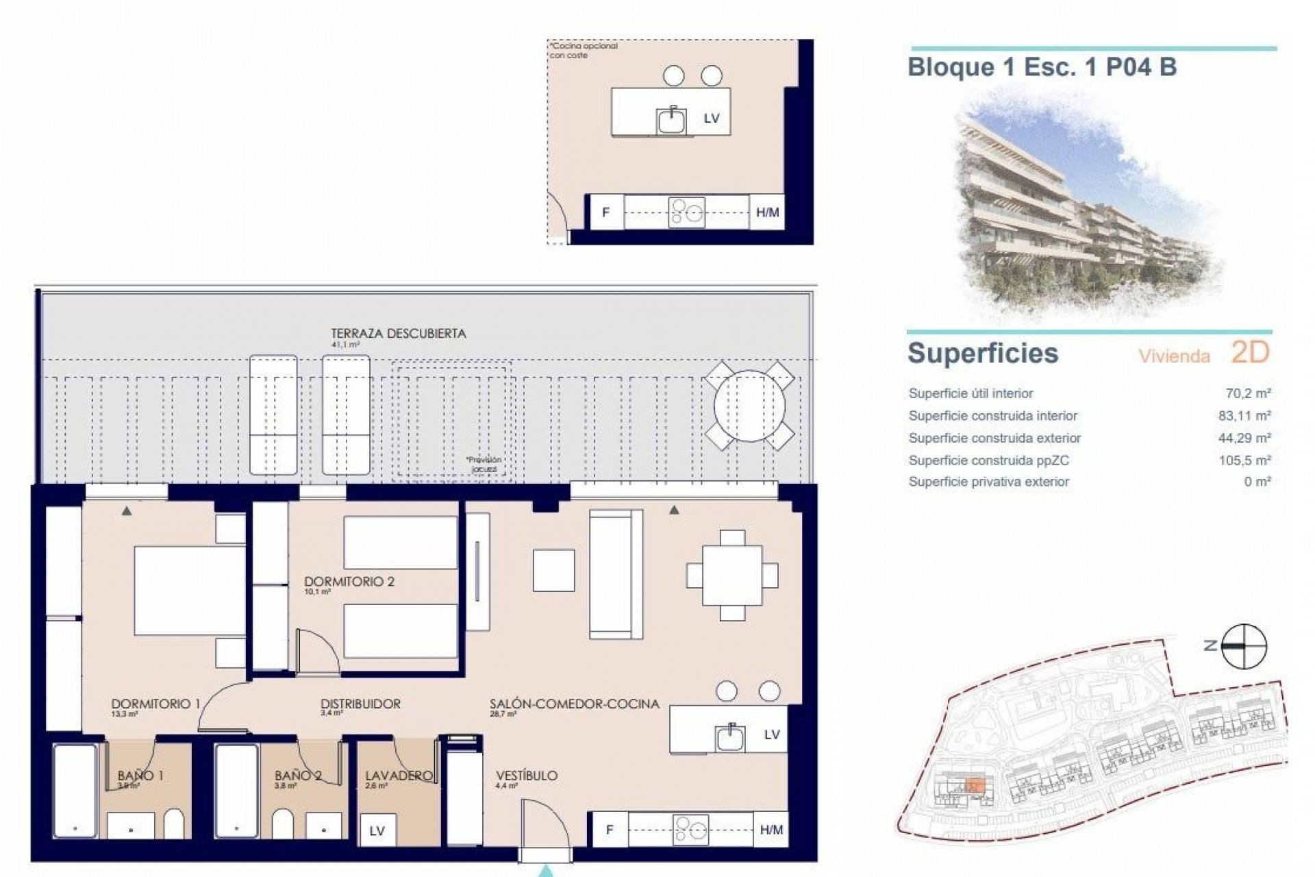 Nouvelle construction - Attique -
Denia