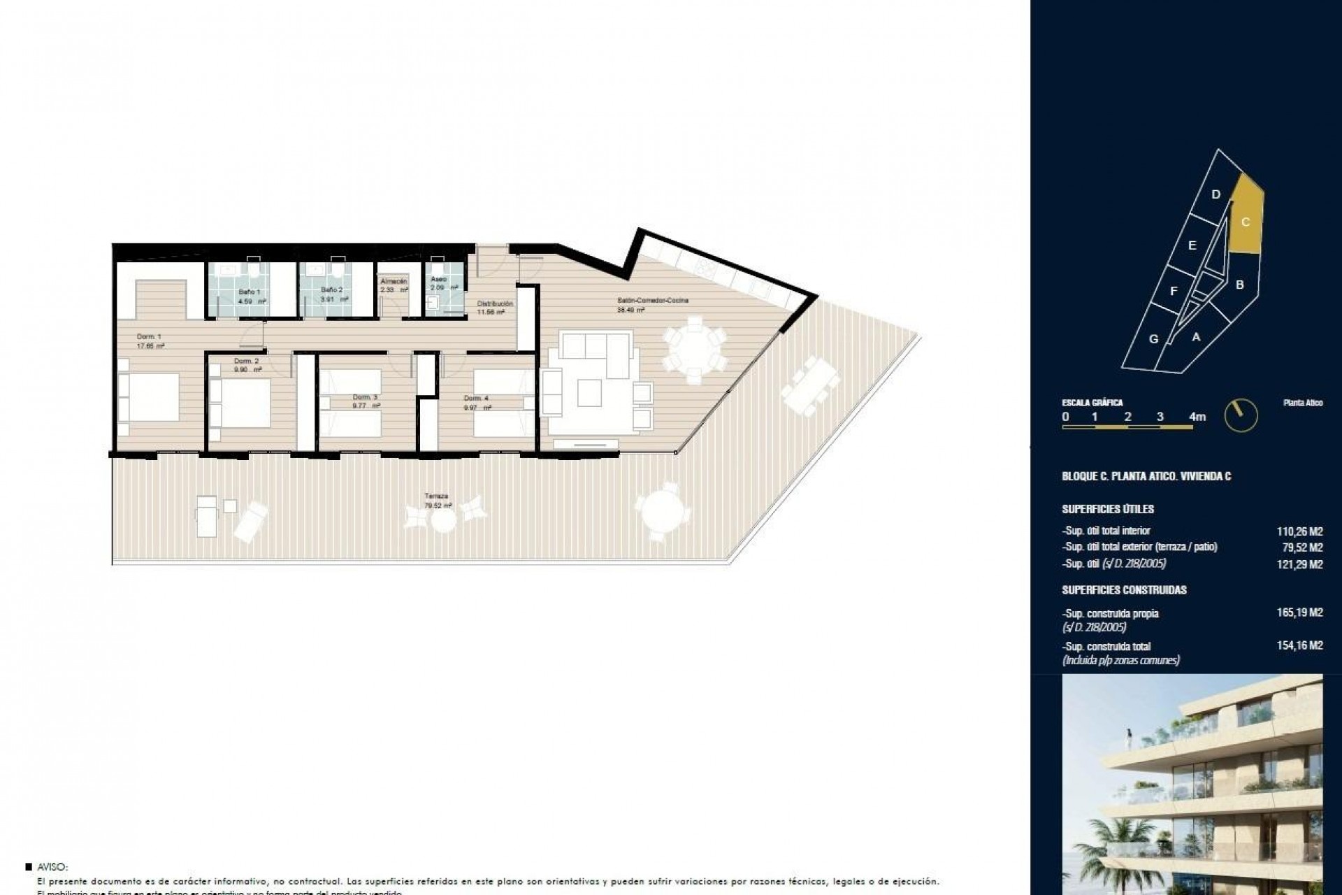 Nouvelle construction - Attique -
Manilva