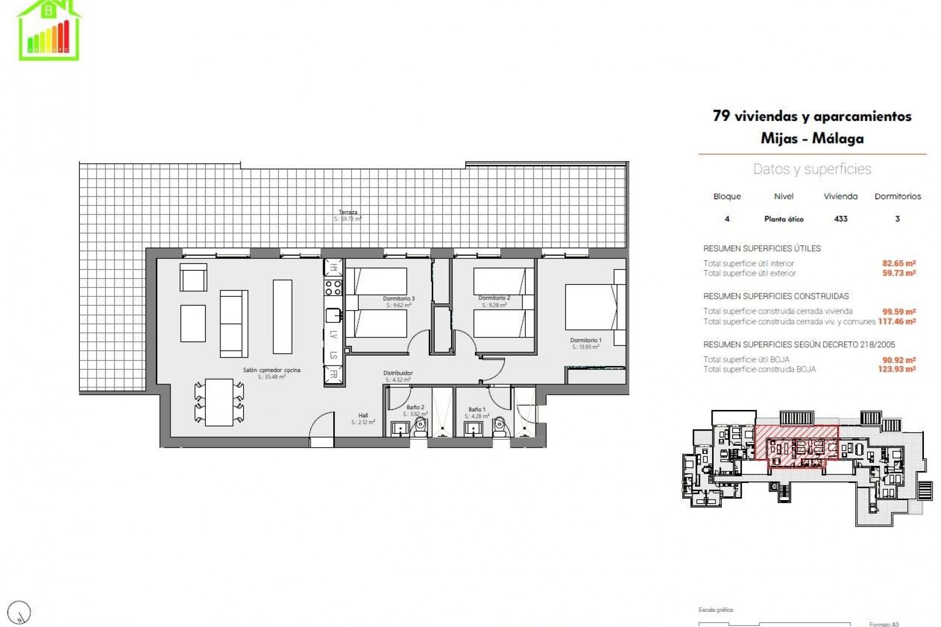 Nouvelle construction - Attique -
Mijas - Lagar Martell