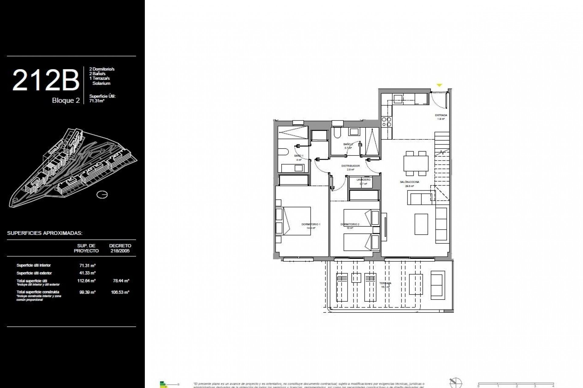 Nouvelle construction - Attique -
Mijas