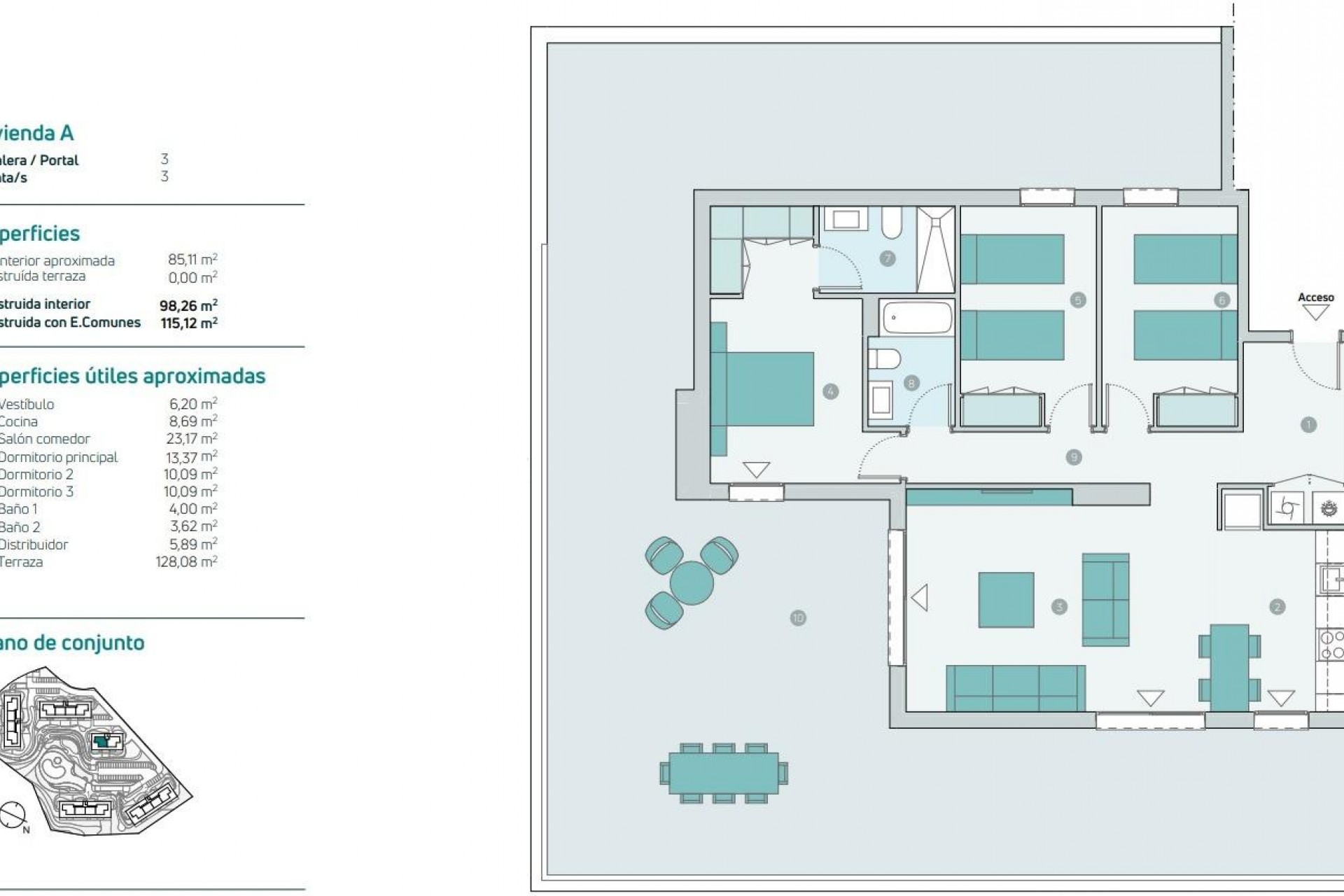 Nouvelle construction - Attique -
Mijas